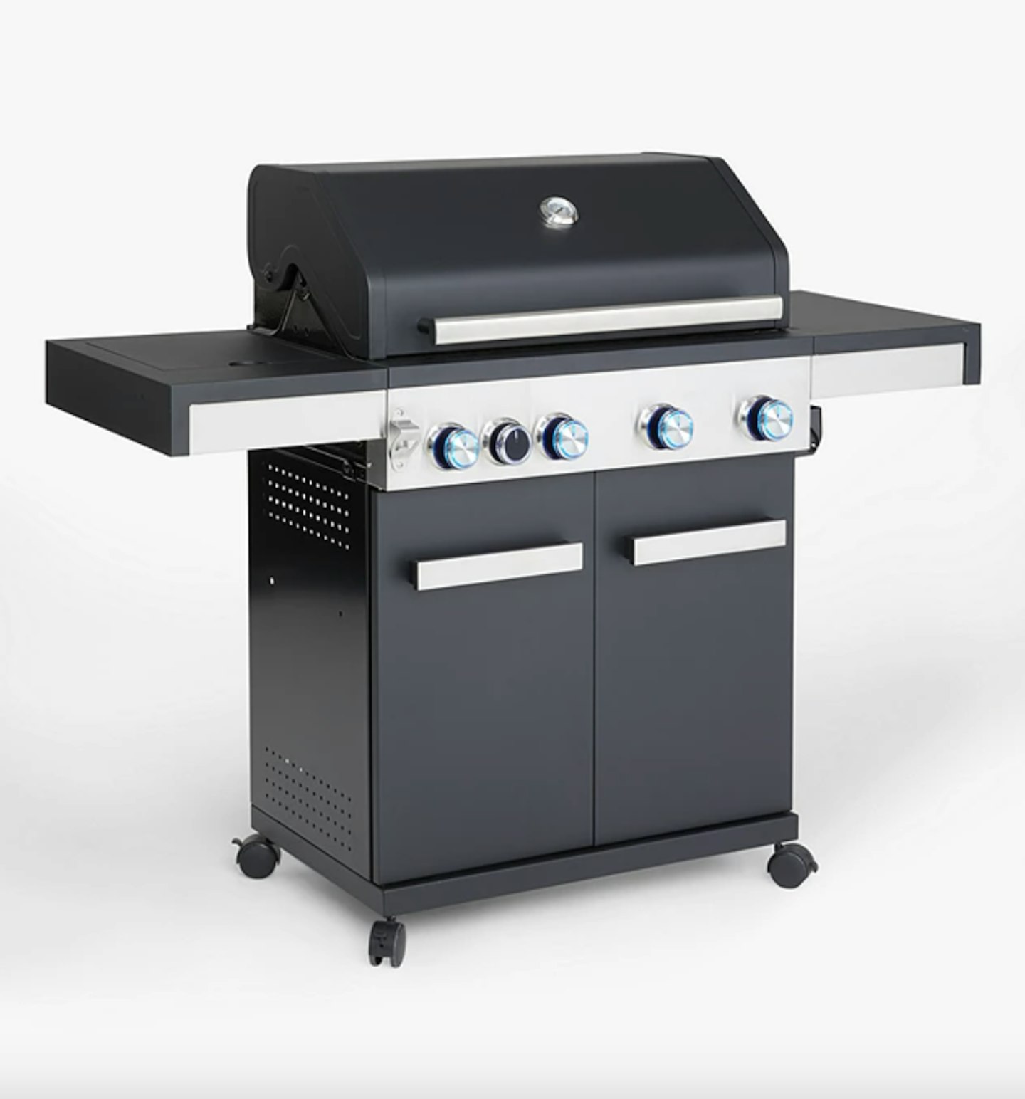 4-Burner Hybrid Gas BBQ