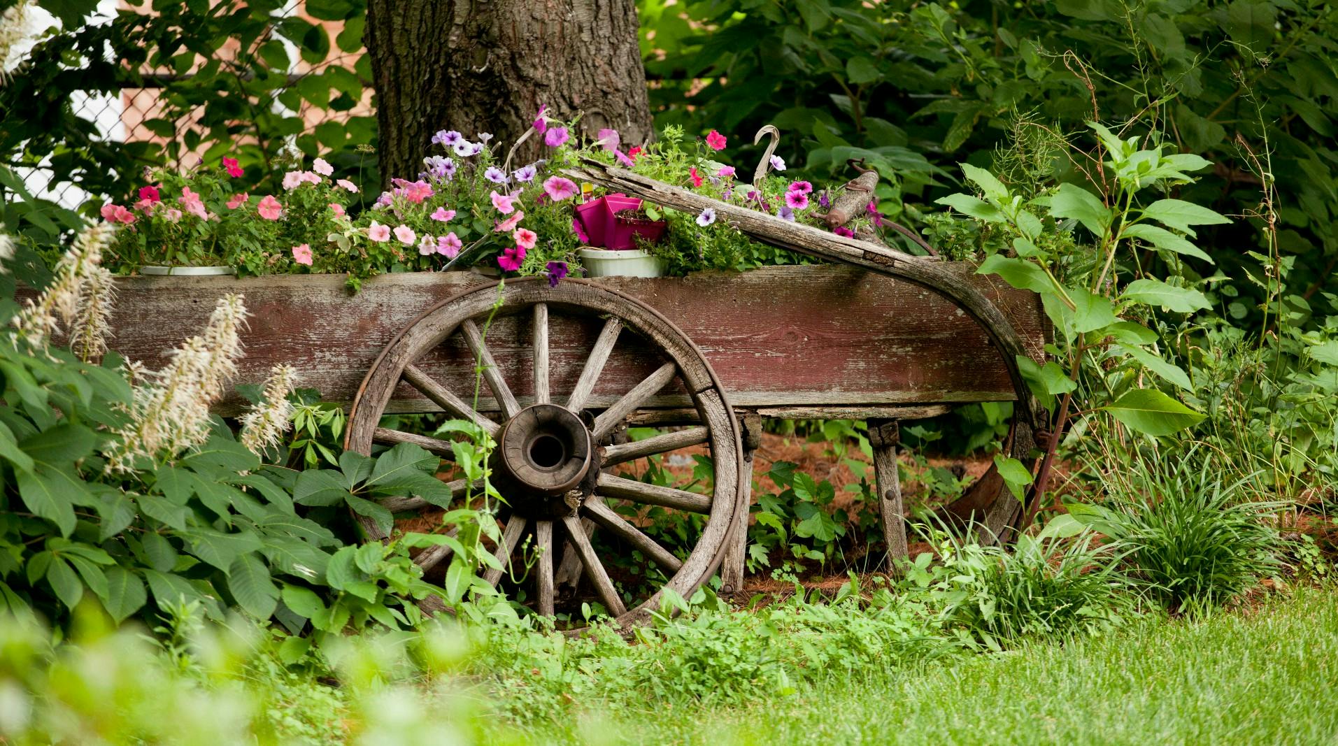 30 Creative Rustic Garden Decorations You’ll Love