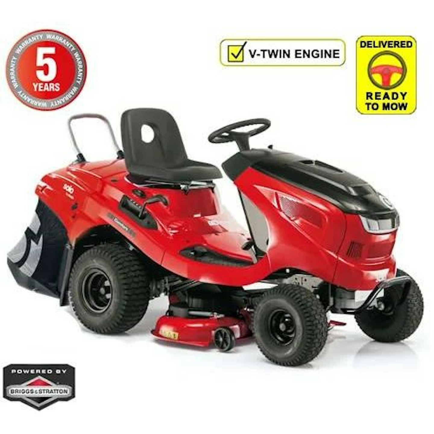 AL-KO Solo T16-103.7 HD-V2 Rear Collect Lawn Tractor