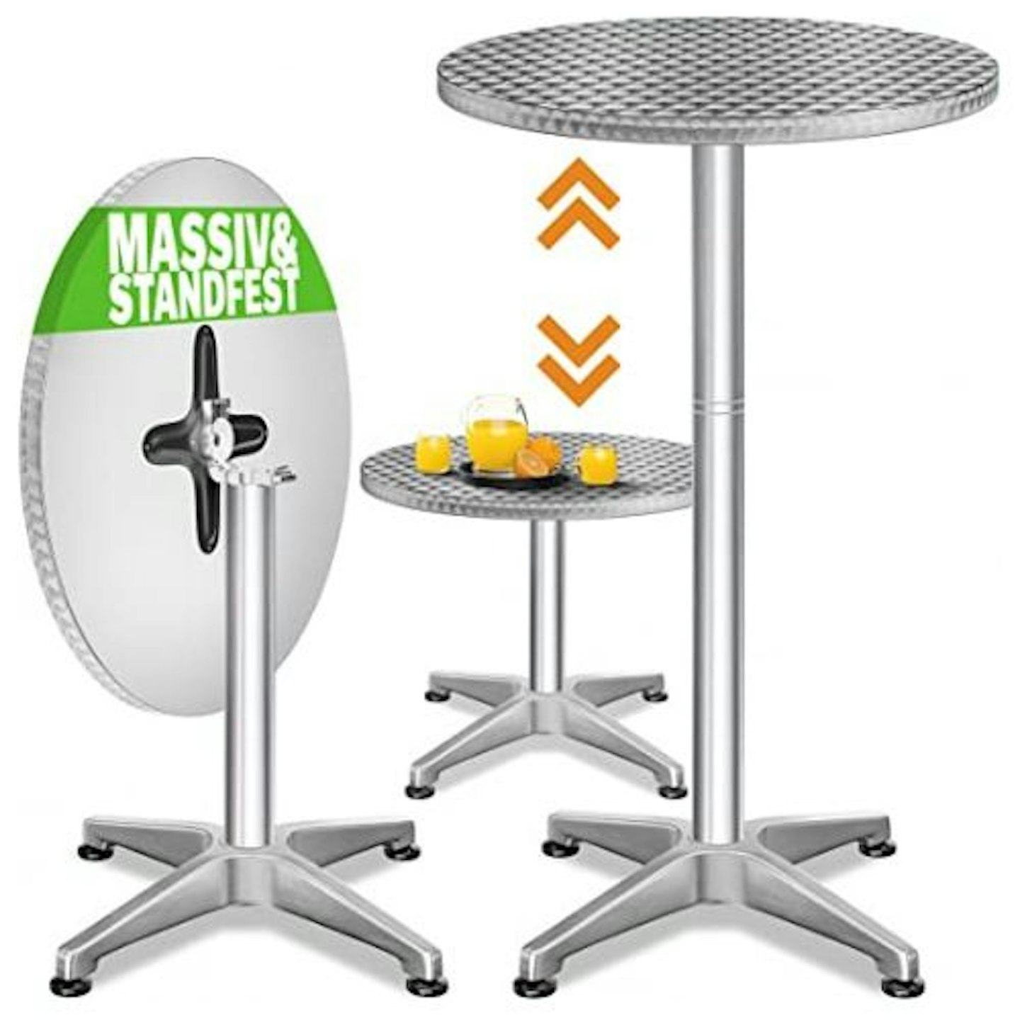 Deuba Round Bar Table