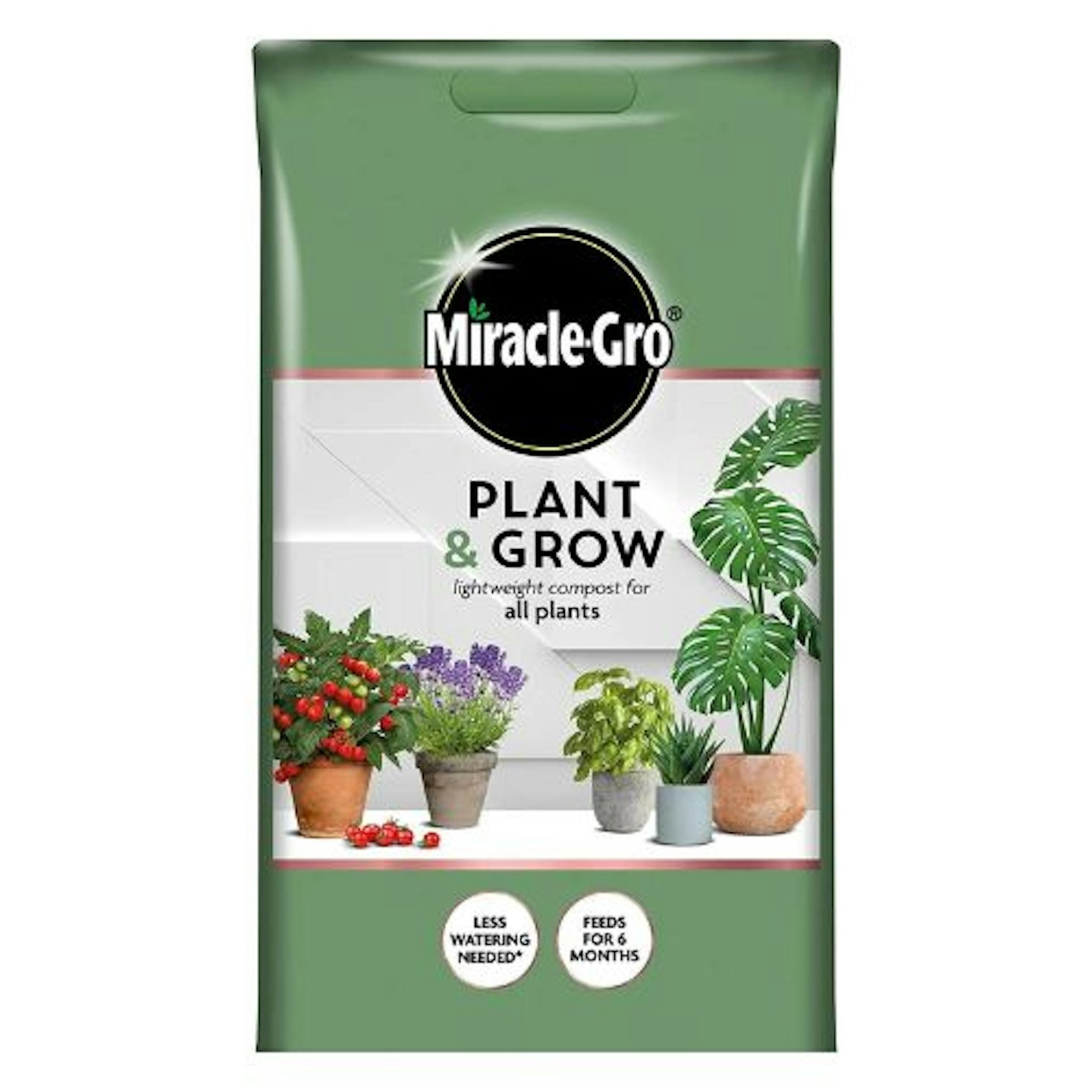 Miracle-Gro, Plant and Grow All-Plant Compost 6L