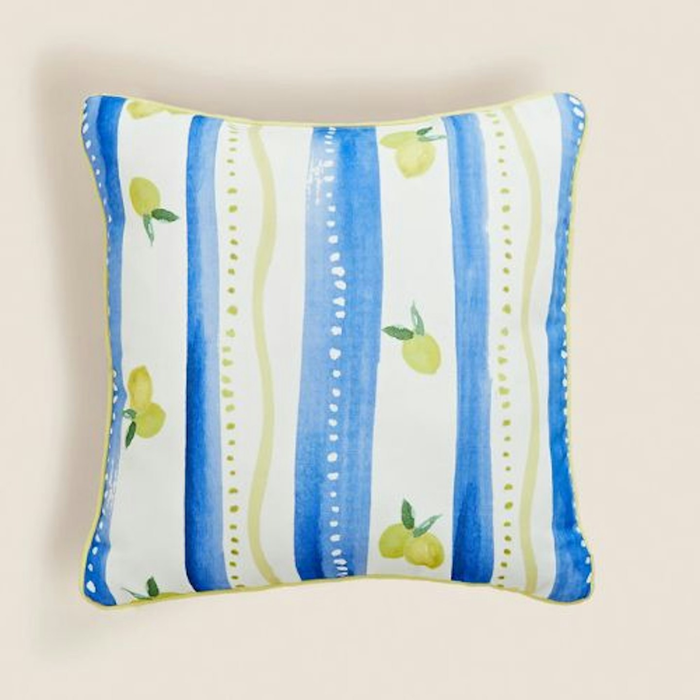 Set of 2 Lemon Outdoor Cushions