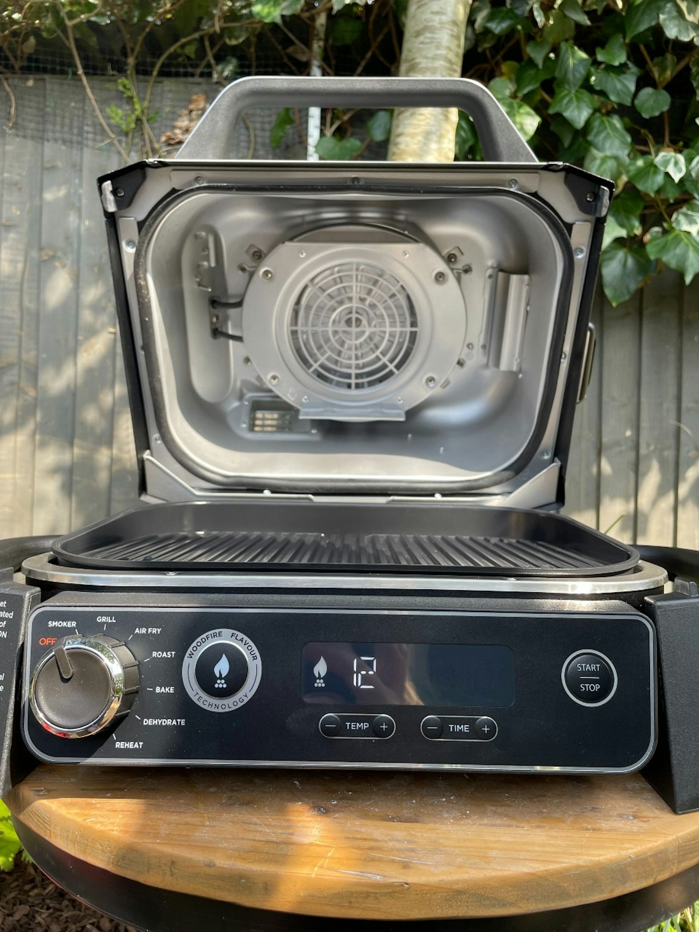 Open Ninja Woodfire grill