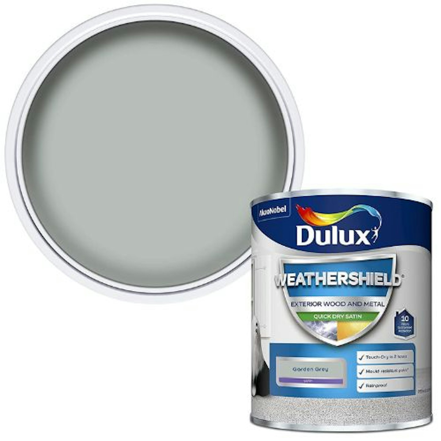 Dulux Weathershield Quick Dry Satin Paint