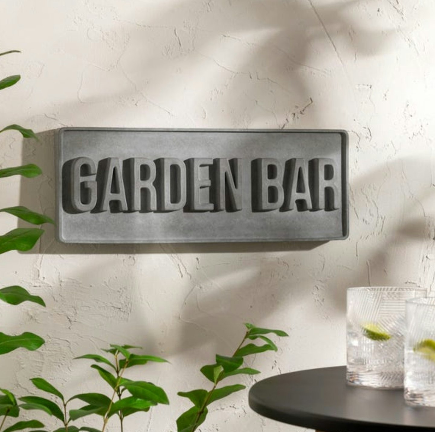 Dunelm Garden Bar Sign