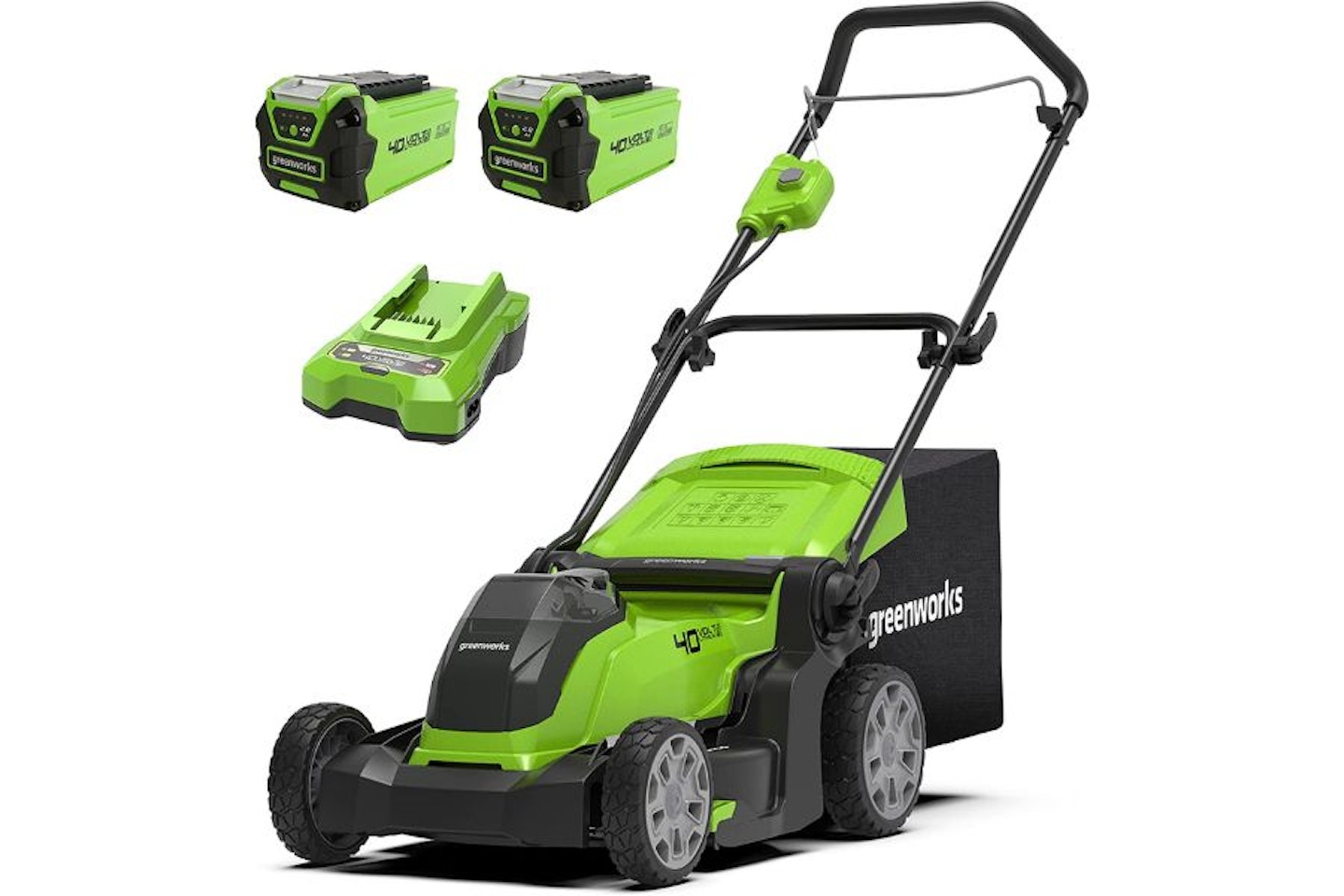  Greenworks G40LM41K2X Cordless Lawnmower