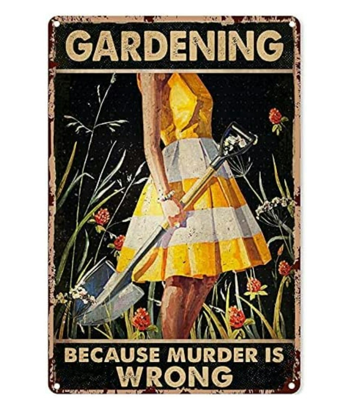  HOUVSSEN Vintage Metal Tin Sign 