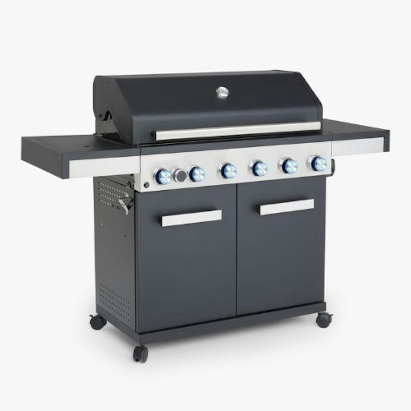 John Lewis Grillstream 6 Burner Hybrid Gas and Charcoal BBQ