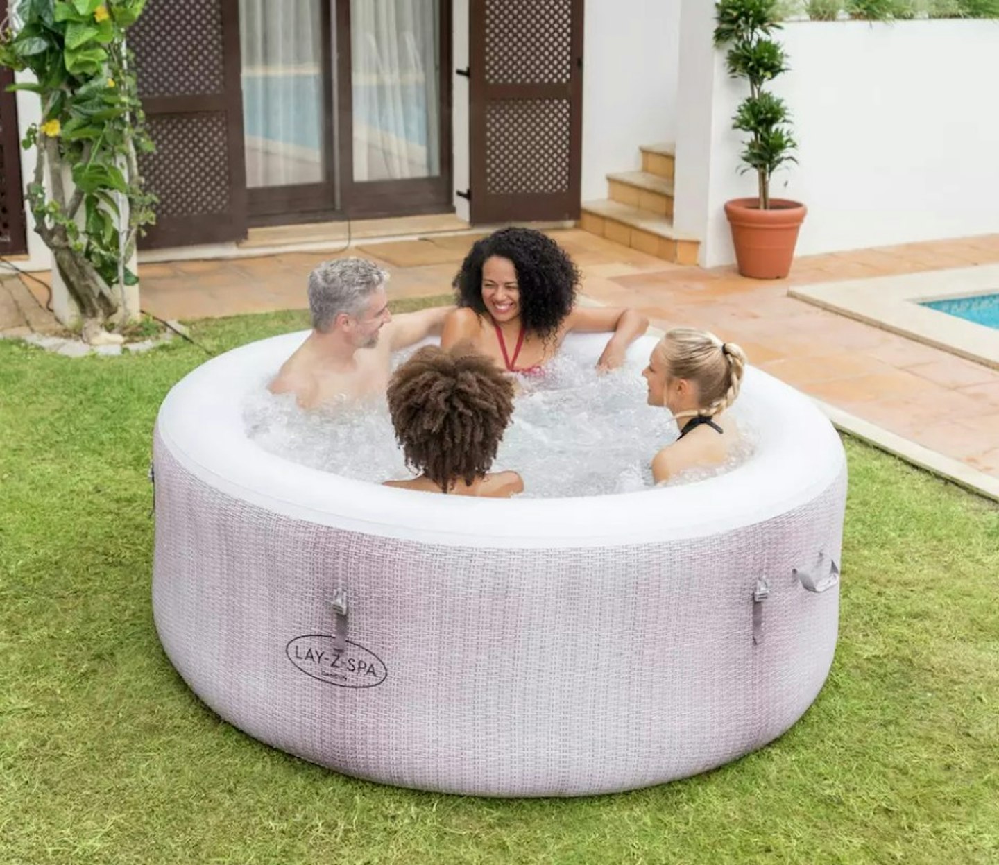 Lay-Z-Spa Cancun 4 Person Hot Tub