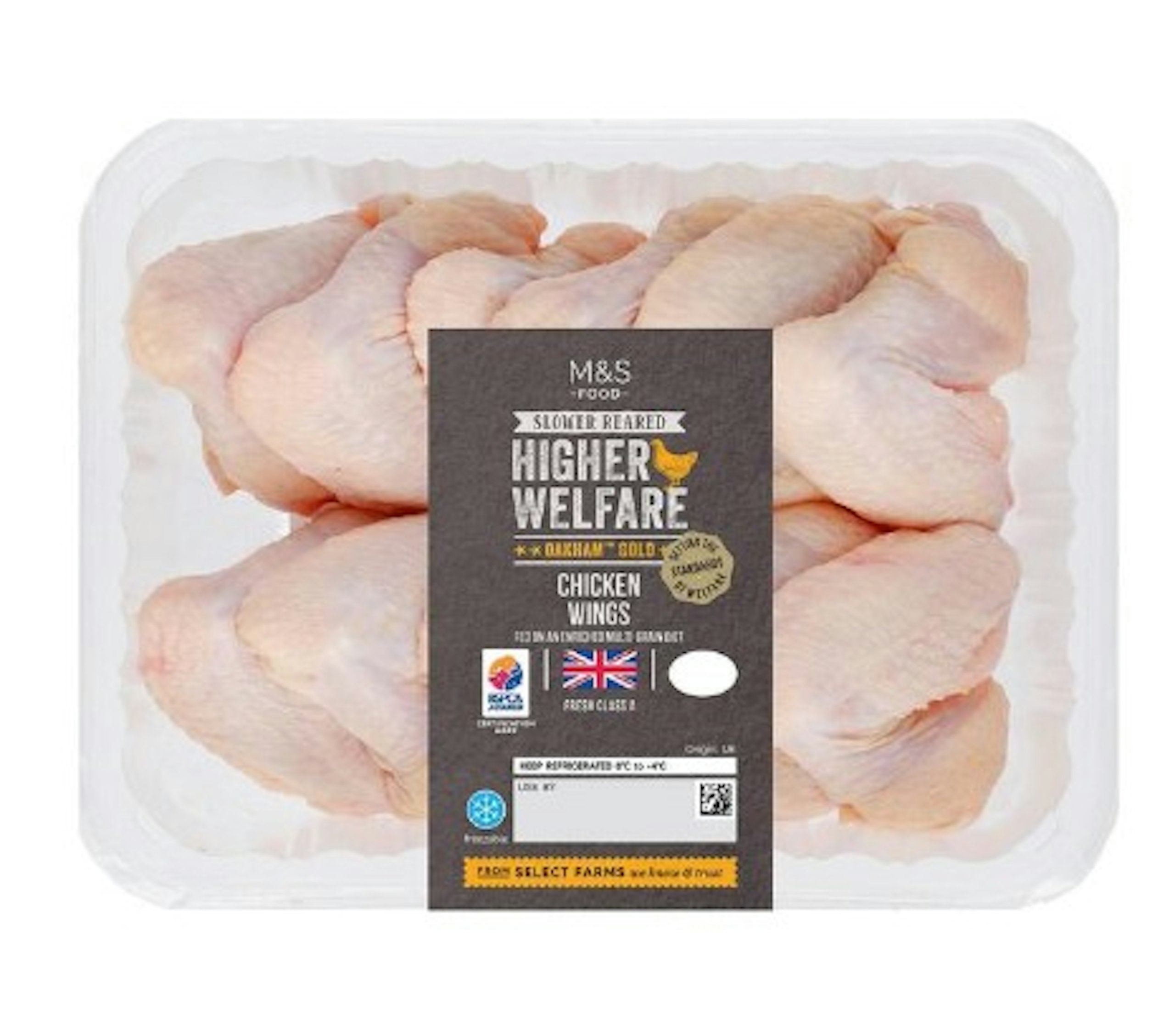 M&S Oakham Gold Chicken Wings