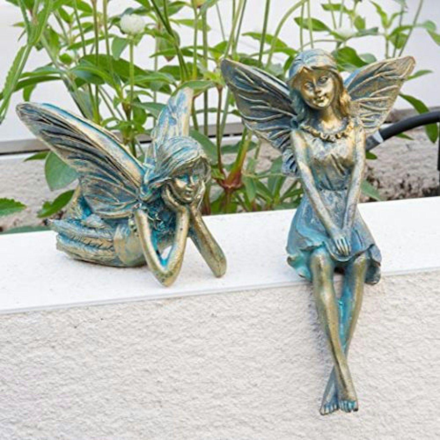 Pelle and Sol Fairy Garden Ornaments