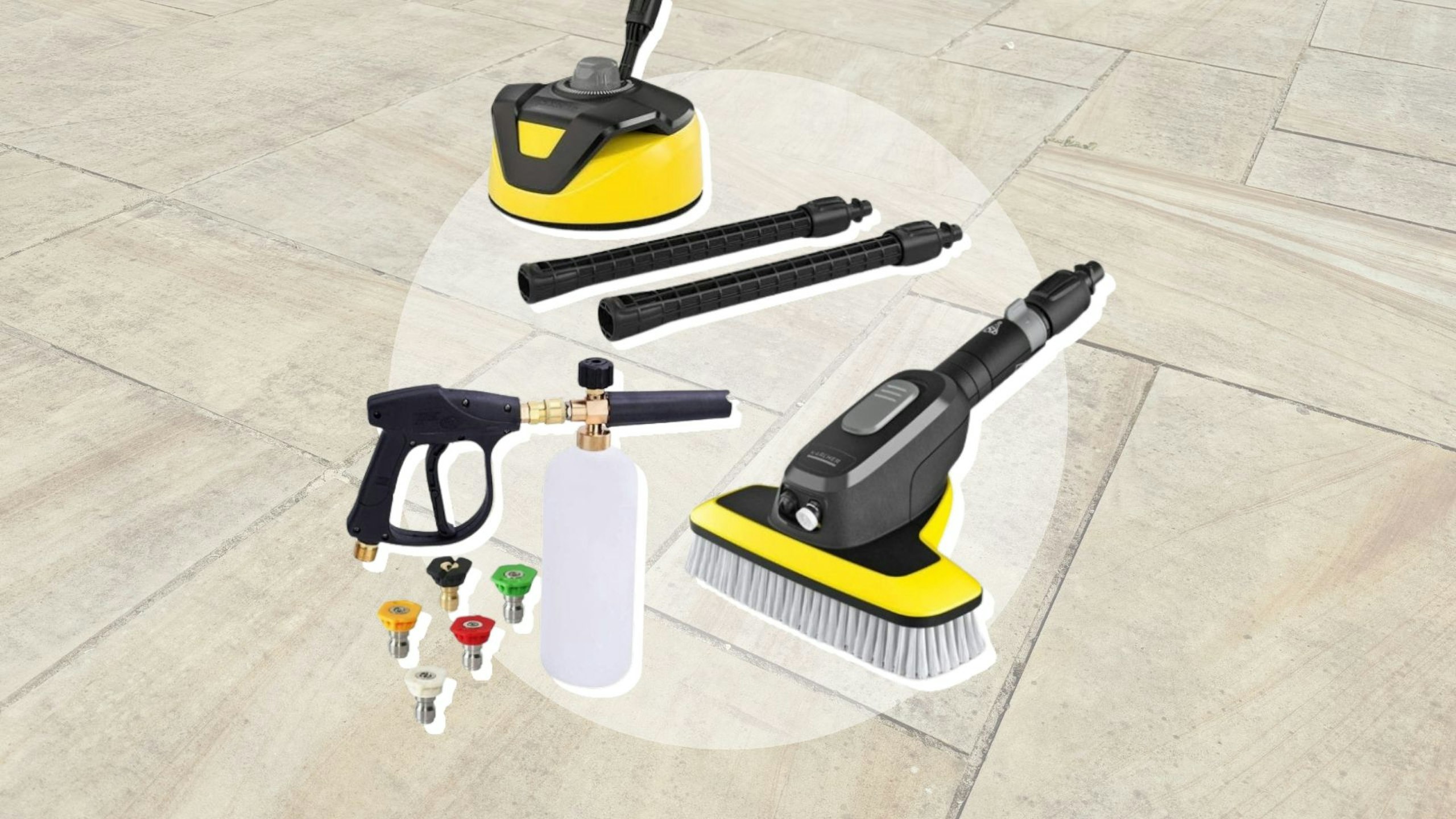 Pressure washer attachments