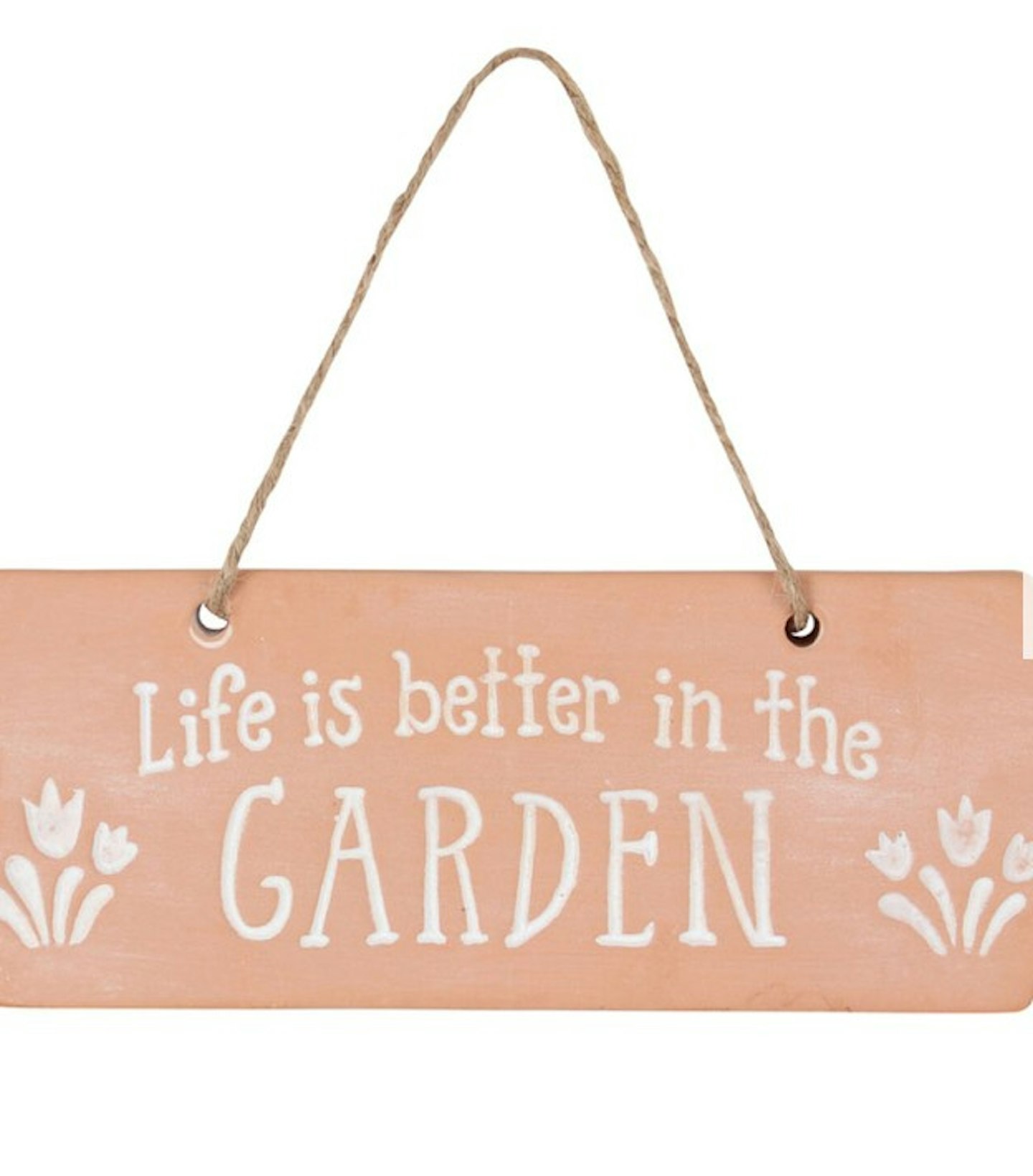 Garden Terracotta Sign