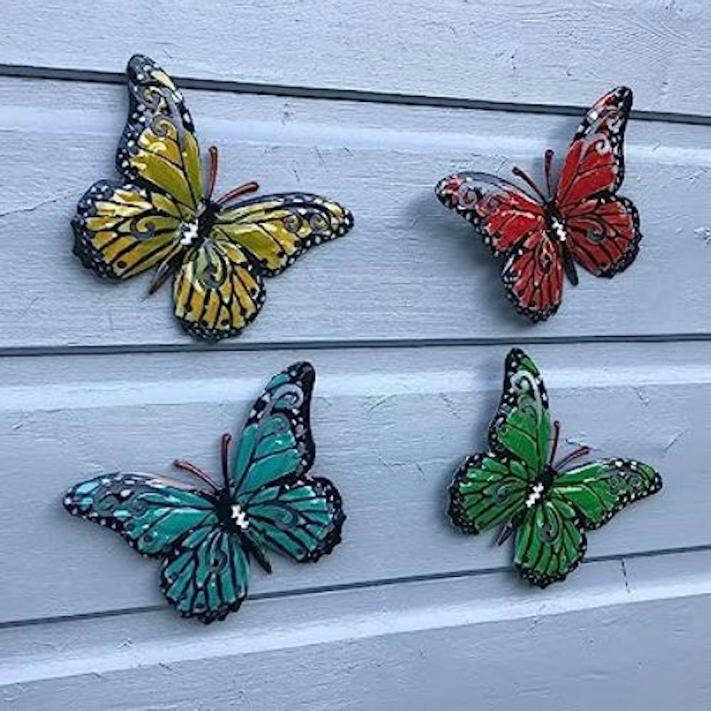 Maggy Kay Gifts Decorative Garden Butterfly Fence Hangers