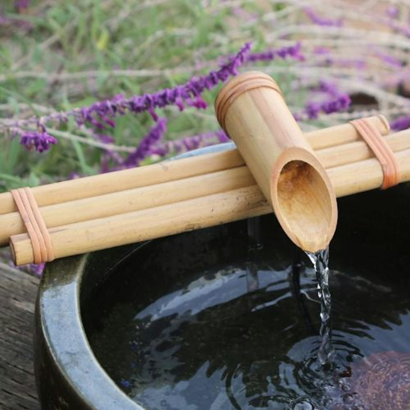 Bamboo Water Spout and Pump Kit