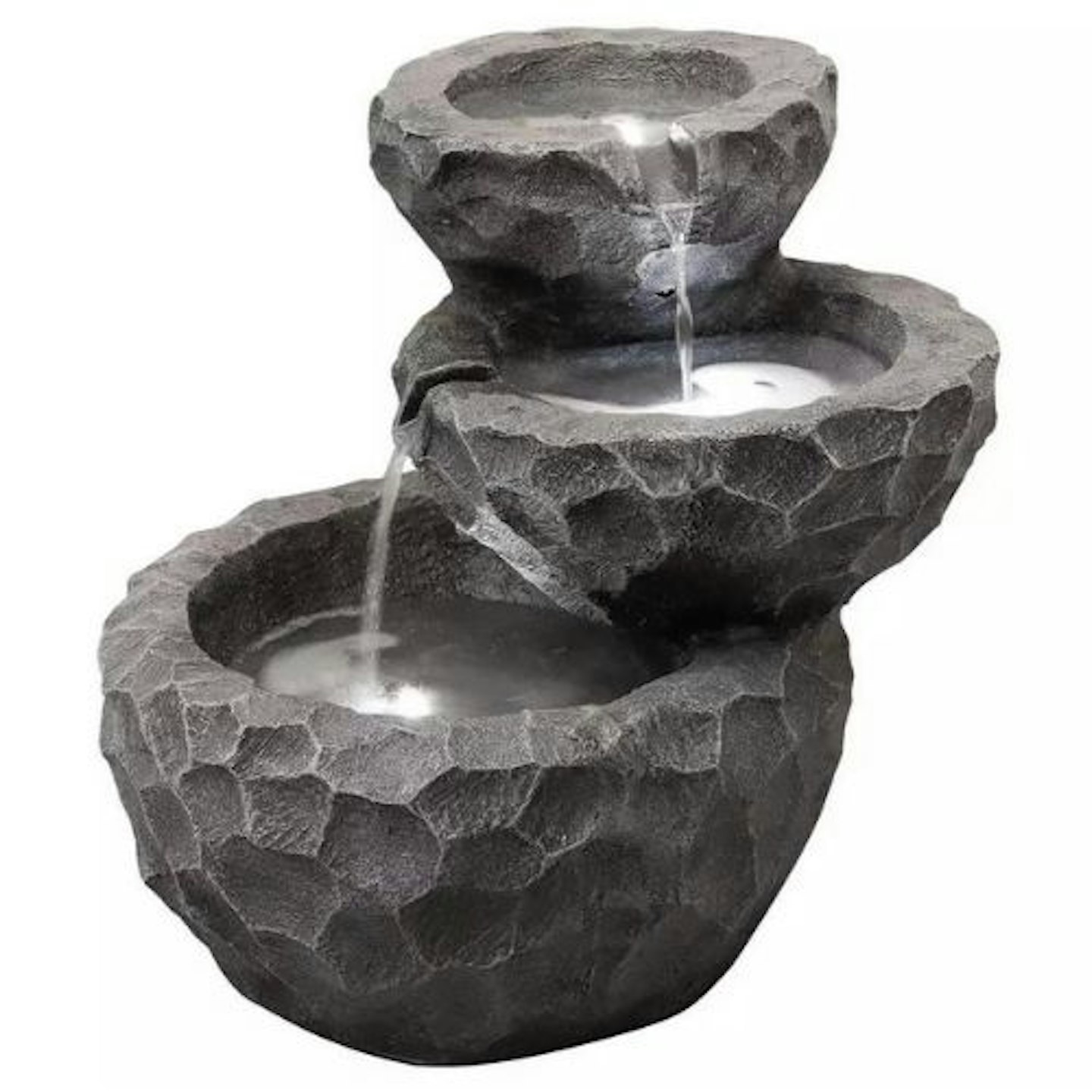 Gardenwize Solar Rock Water Feature