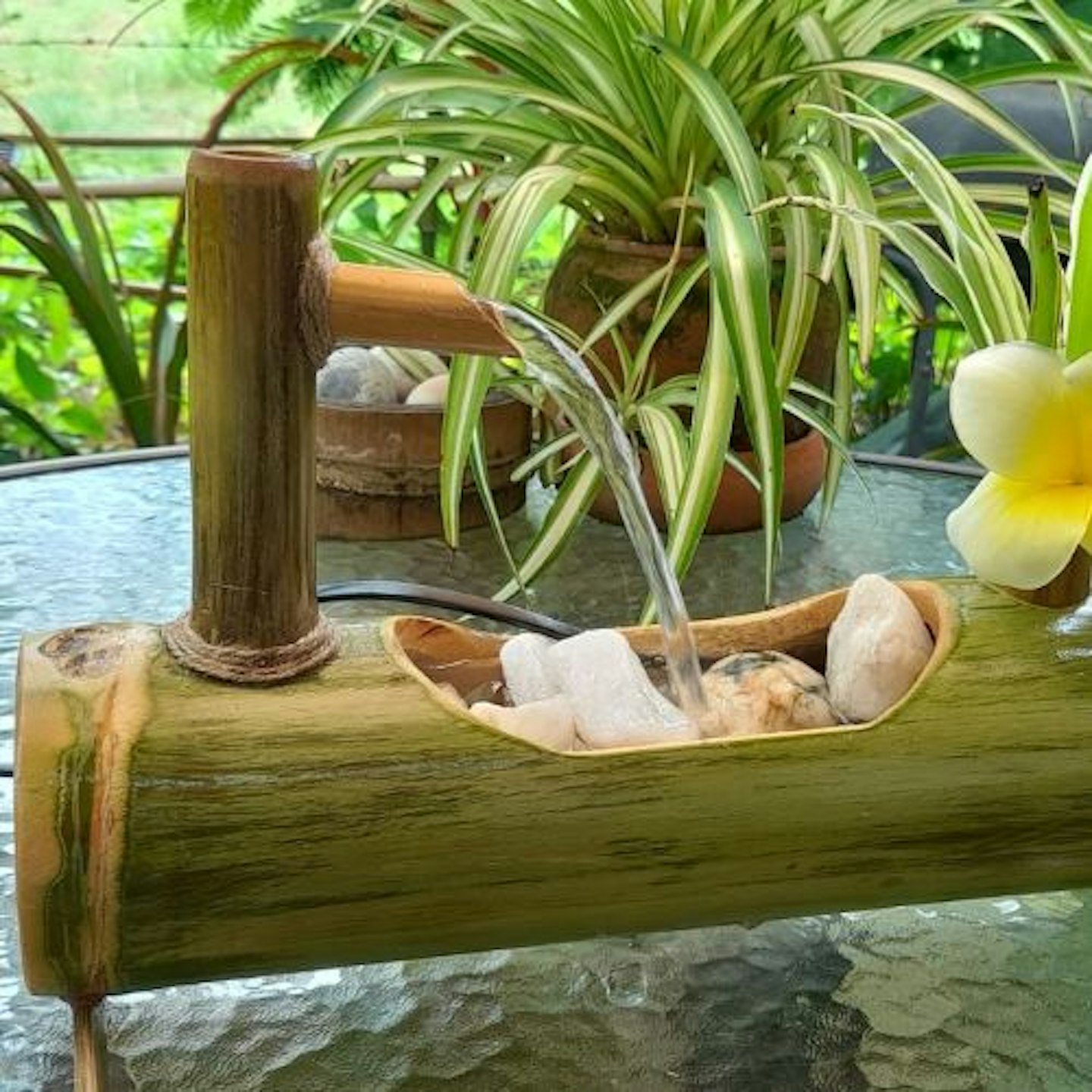 Handmade Indoor-Style Bamboo Fountain
