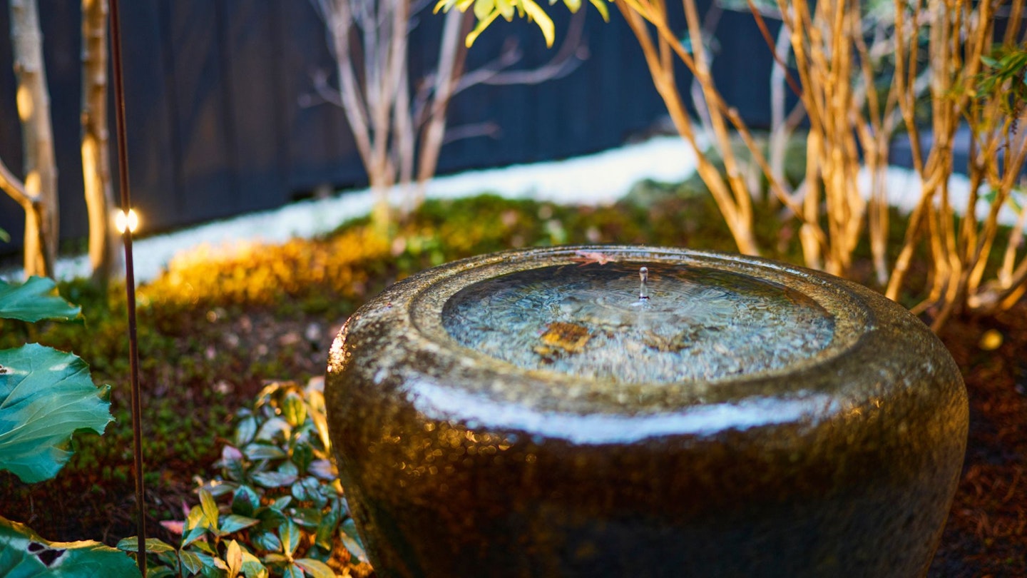 Stunning Water Feature Sound And Light Ideas image