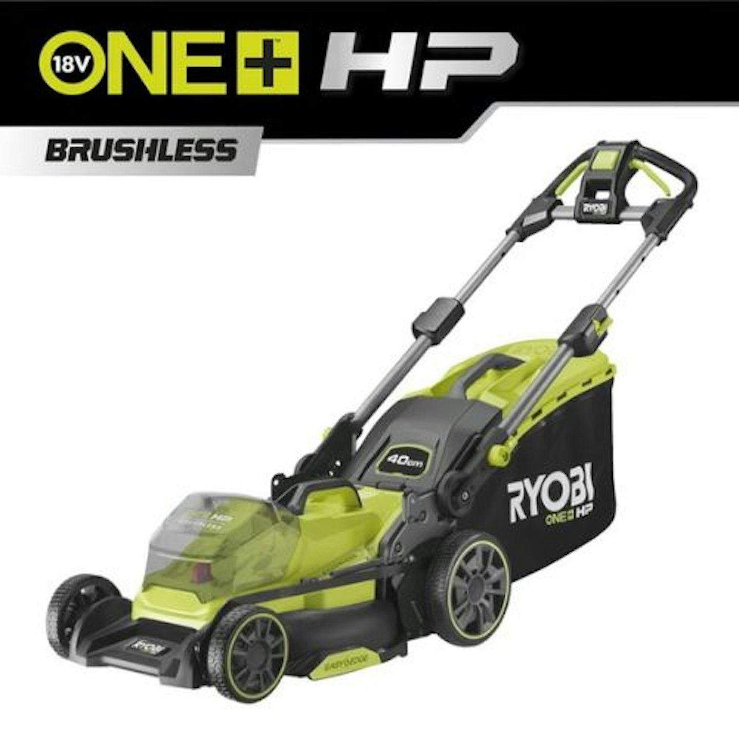 Ryobi 18V ONE+ HP Cordless Brushless 40cm Lawn Mower