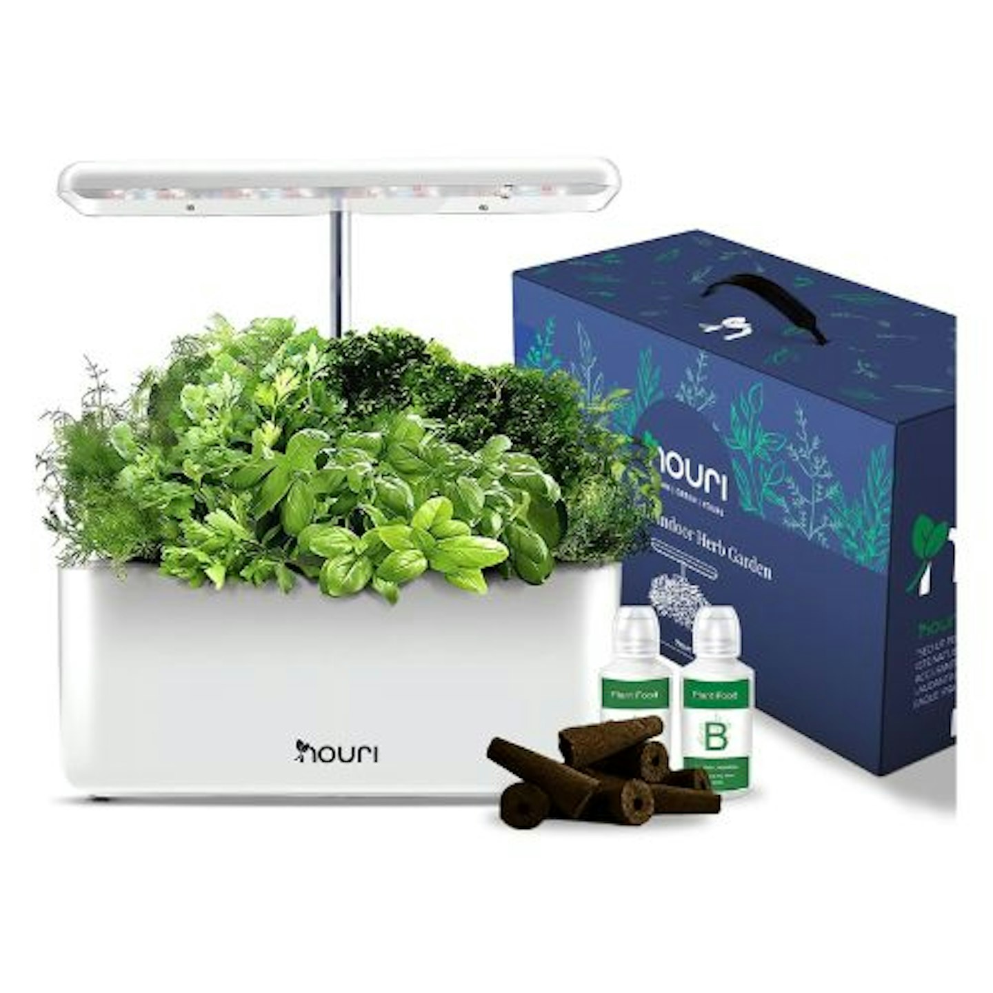 Nouri 7 Pod Hydroponics Growing System