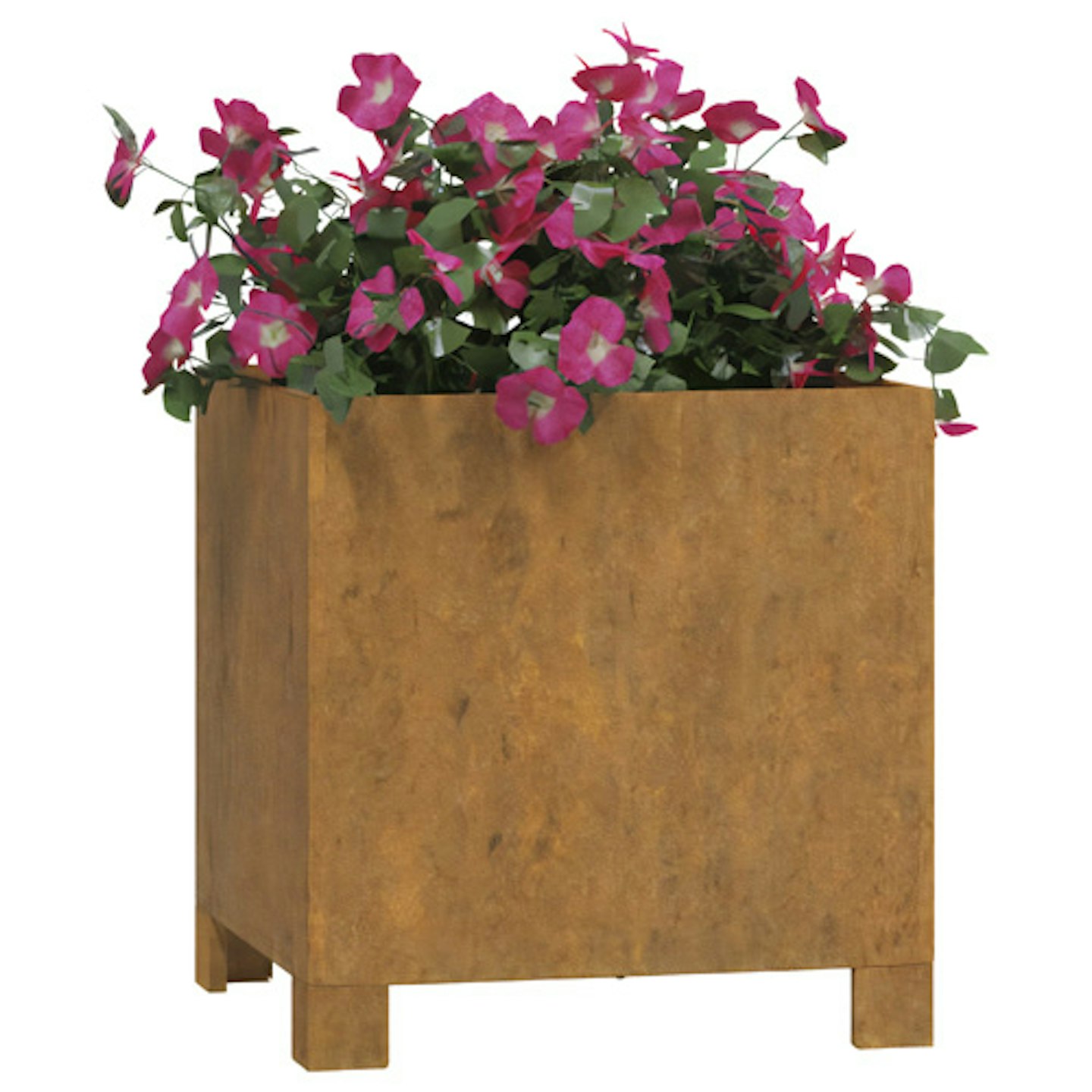 Corten steel planter