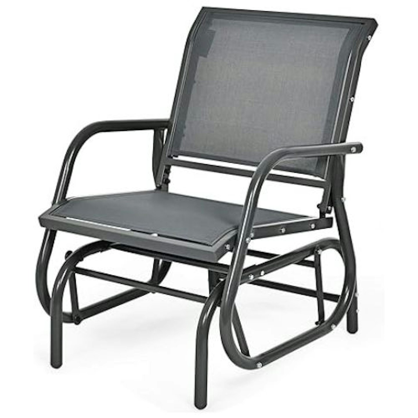 COSTWAY Garden Glider Armchair