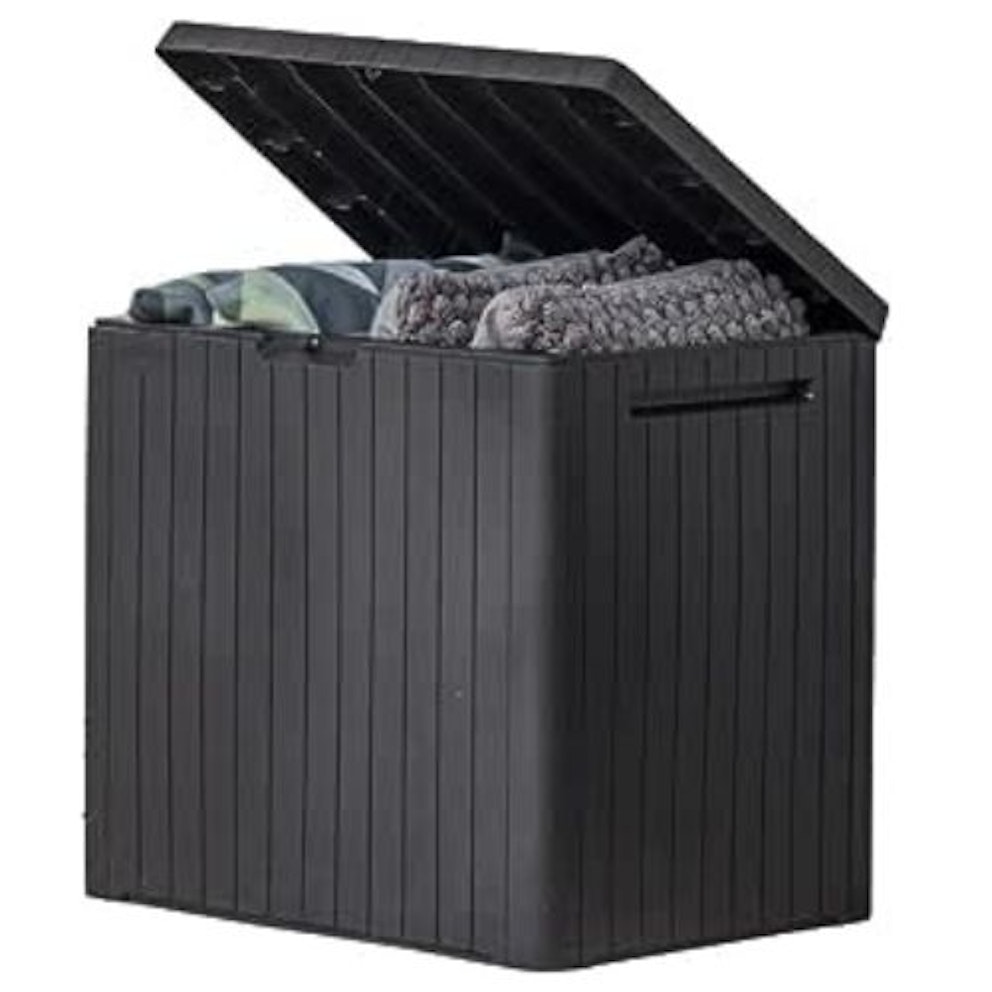 Waterproof garden storage boxes to protect outdoor gear