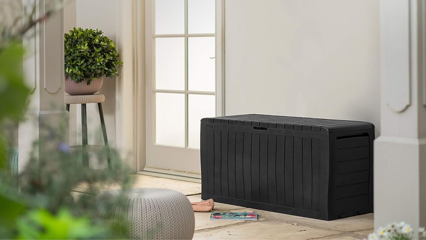 Waterproof garden storage boxes to protect outdoor gear