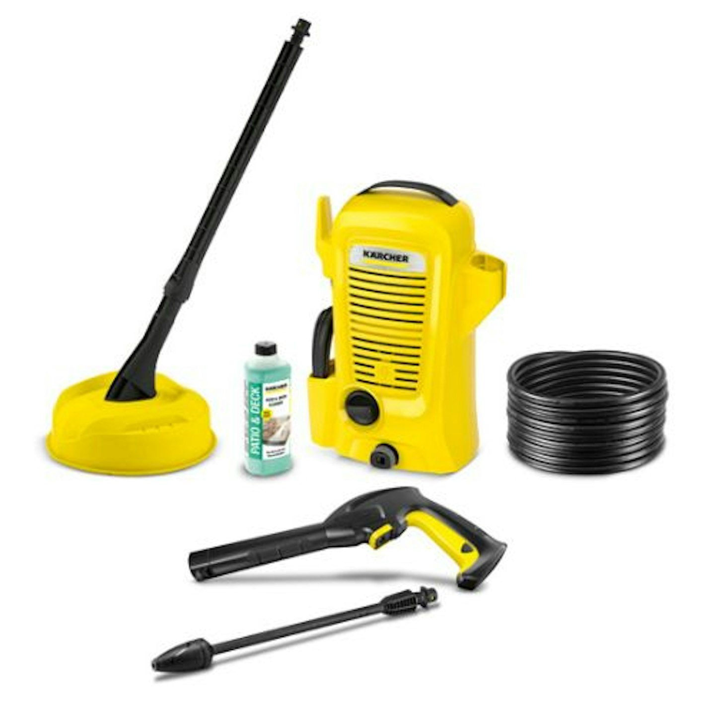 Karcher K2 Universal Home 1400W Pressure Washer with Patio Cleaner