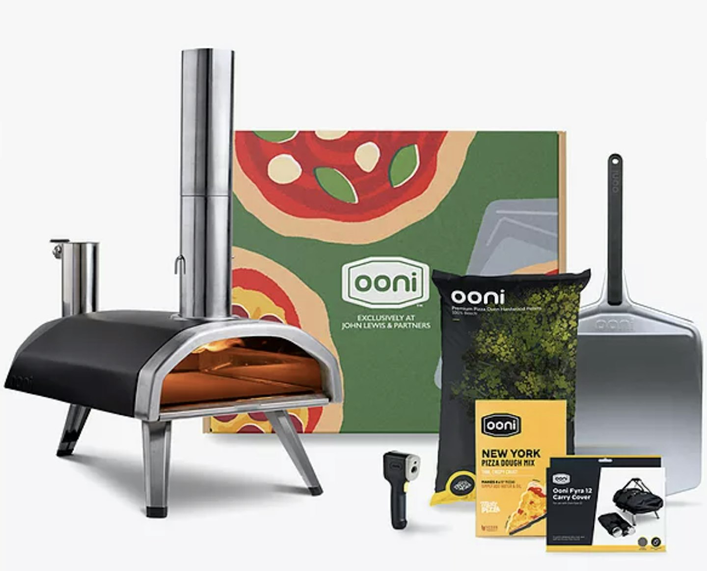 Ooni Fyra 12 Portable Outdoor Pizza Oven Christmas Gift Set 