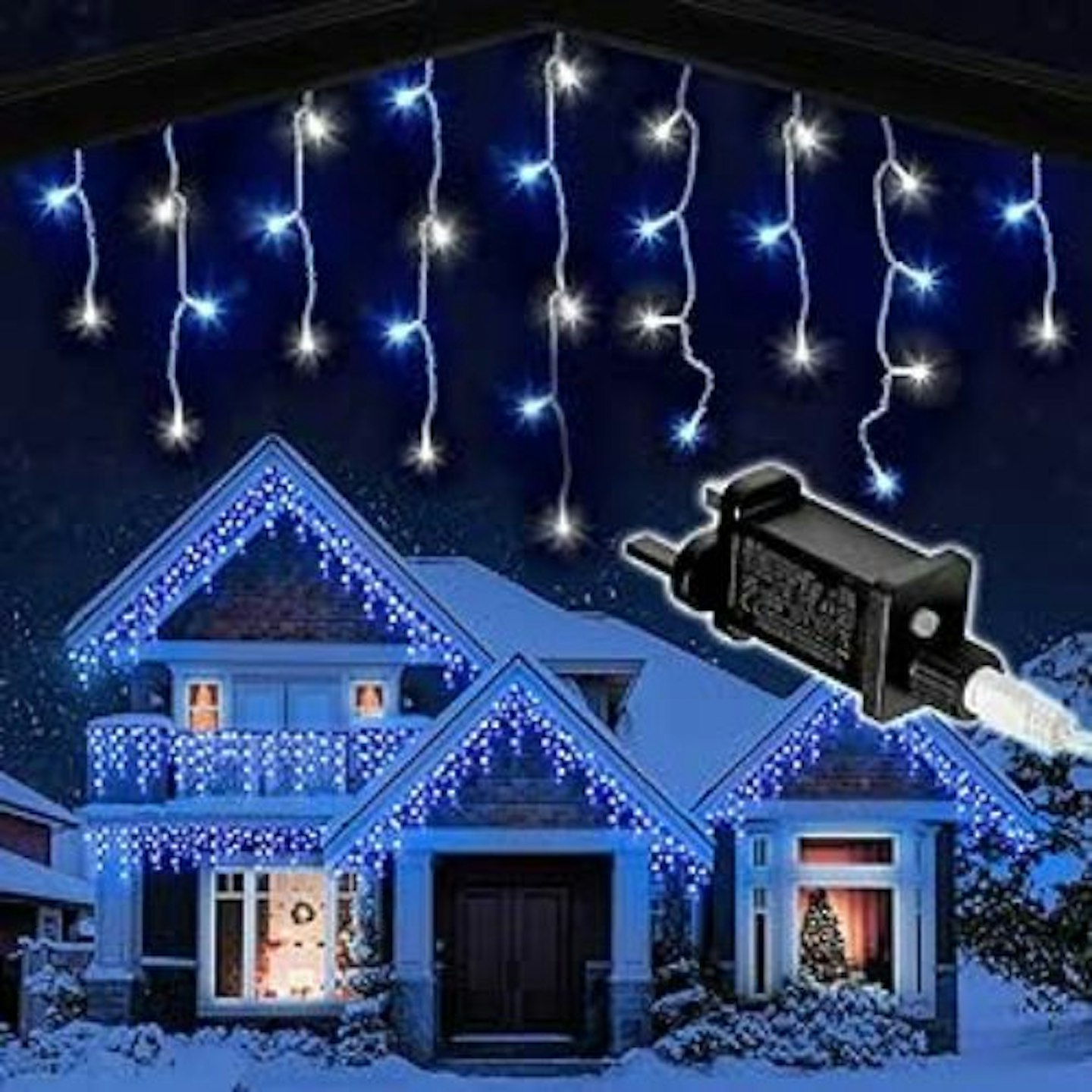 Icicle Lights Outdoor Christmas 480 LED