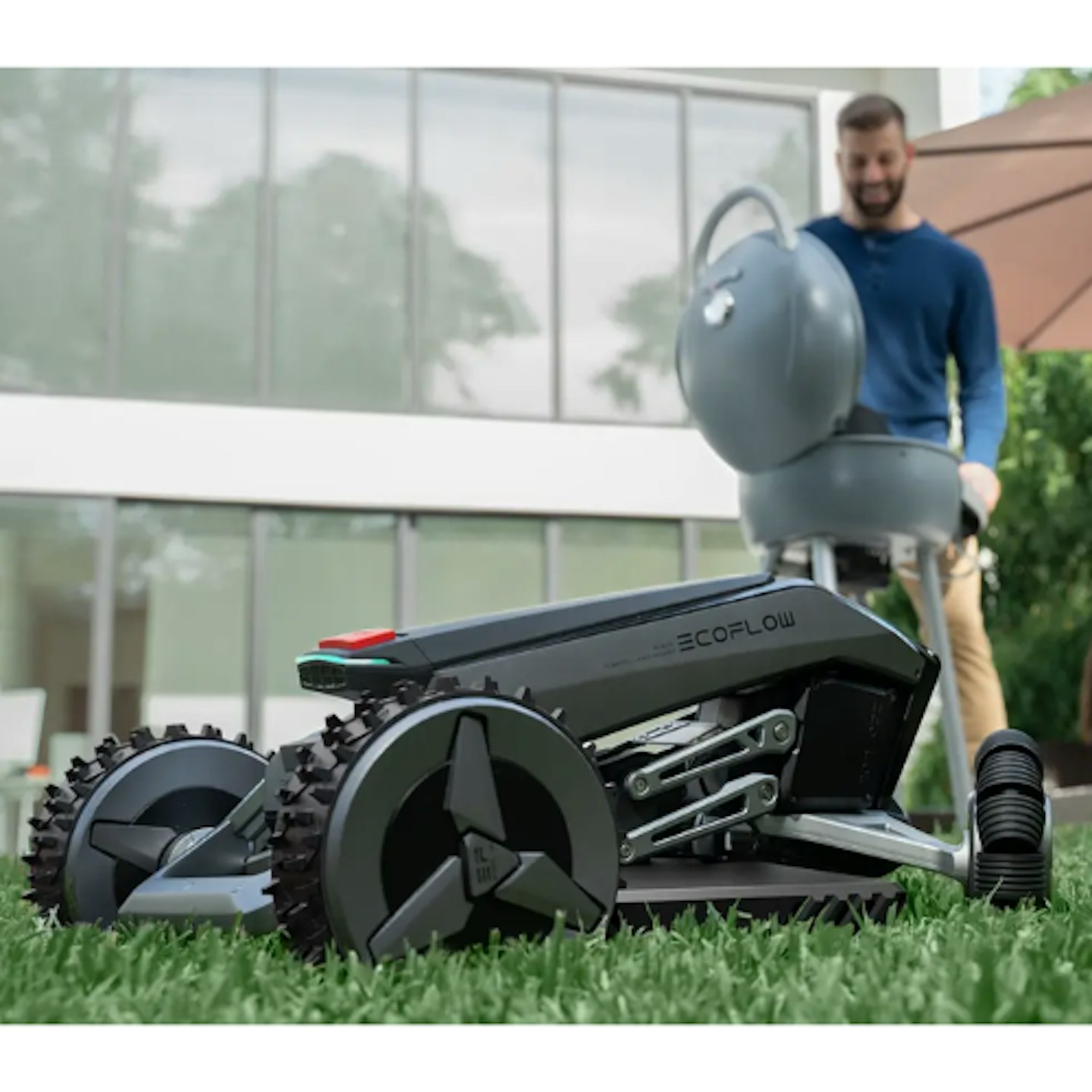 Sweep-Up Robo Mower