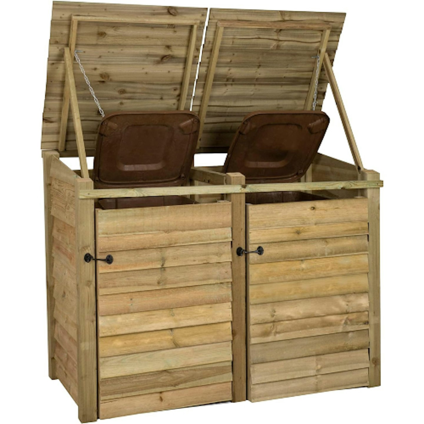 Arbor wooden bin store