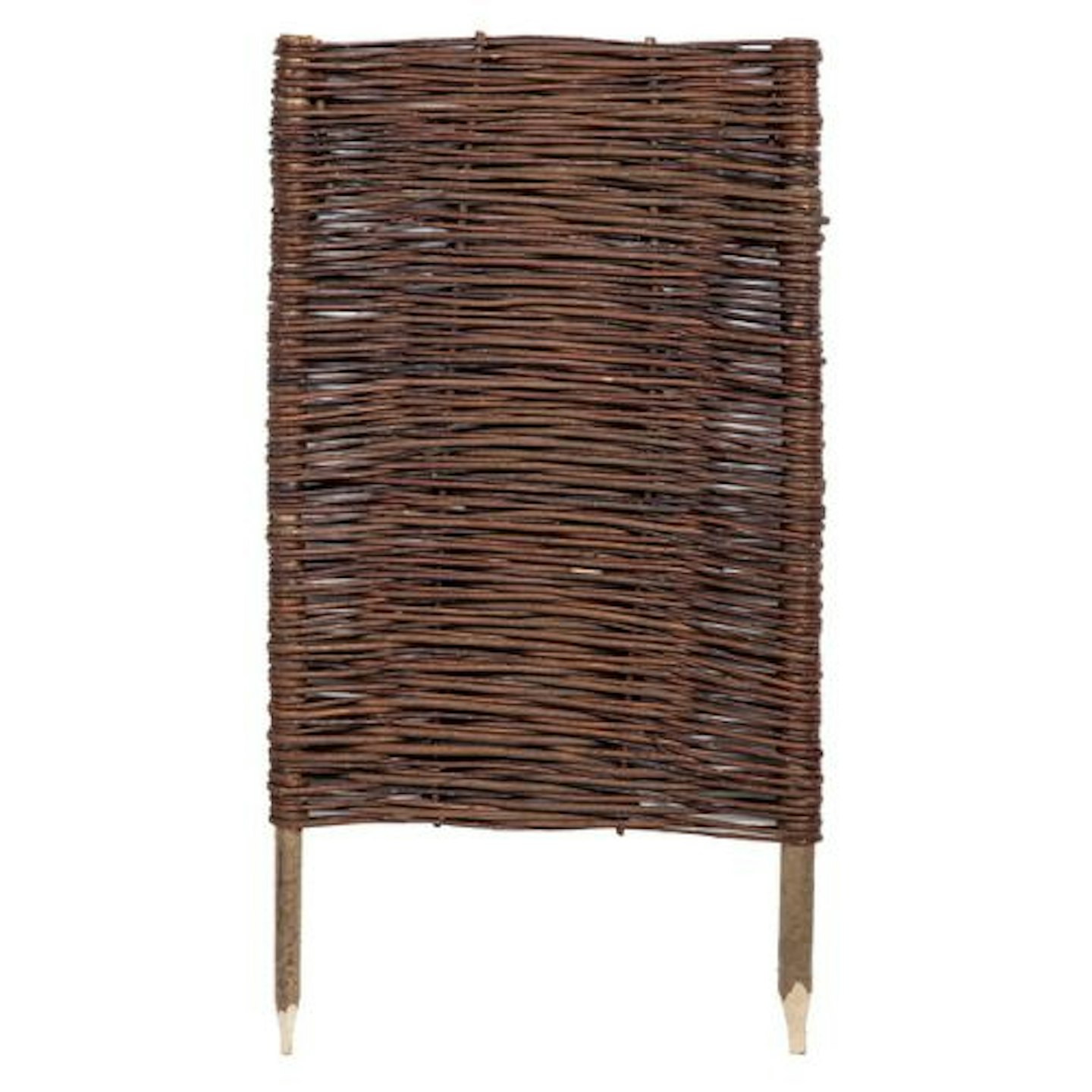 Handwoven Willow Wicker Hurdle Fence Panels