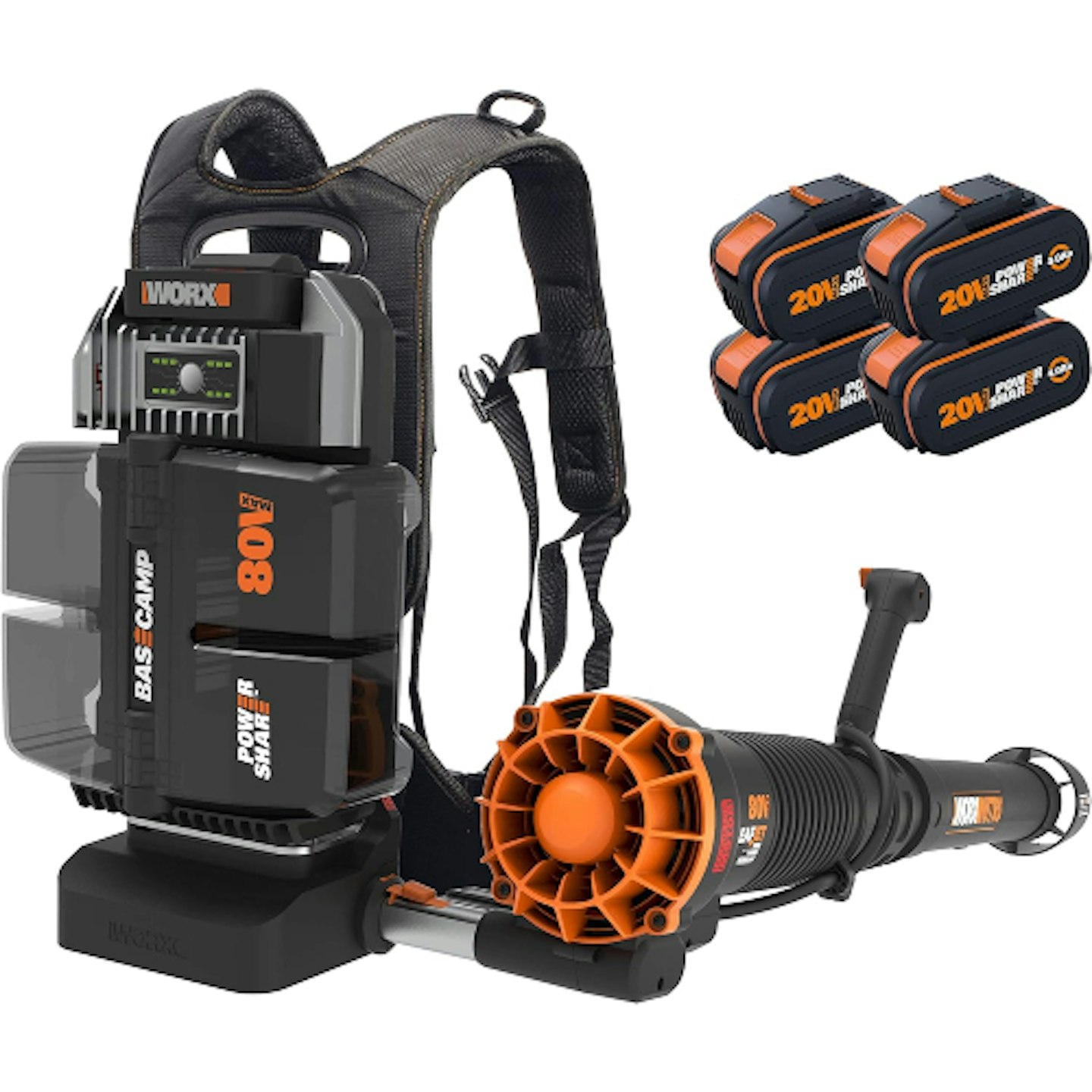 Worx backpack leaf blower 