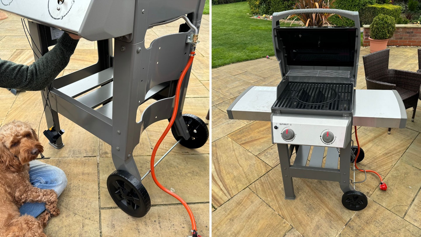 From connecting the finishing touches to being fully built Weber Spirit II E-210