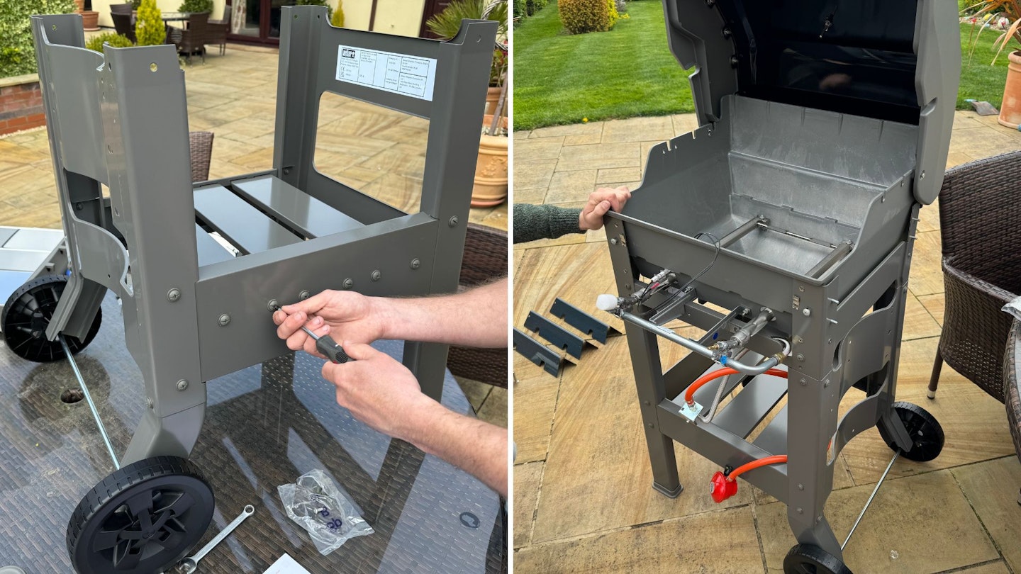 Building the Weber Spirit II E-210 BBQ