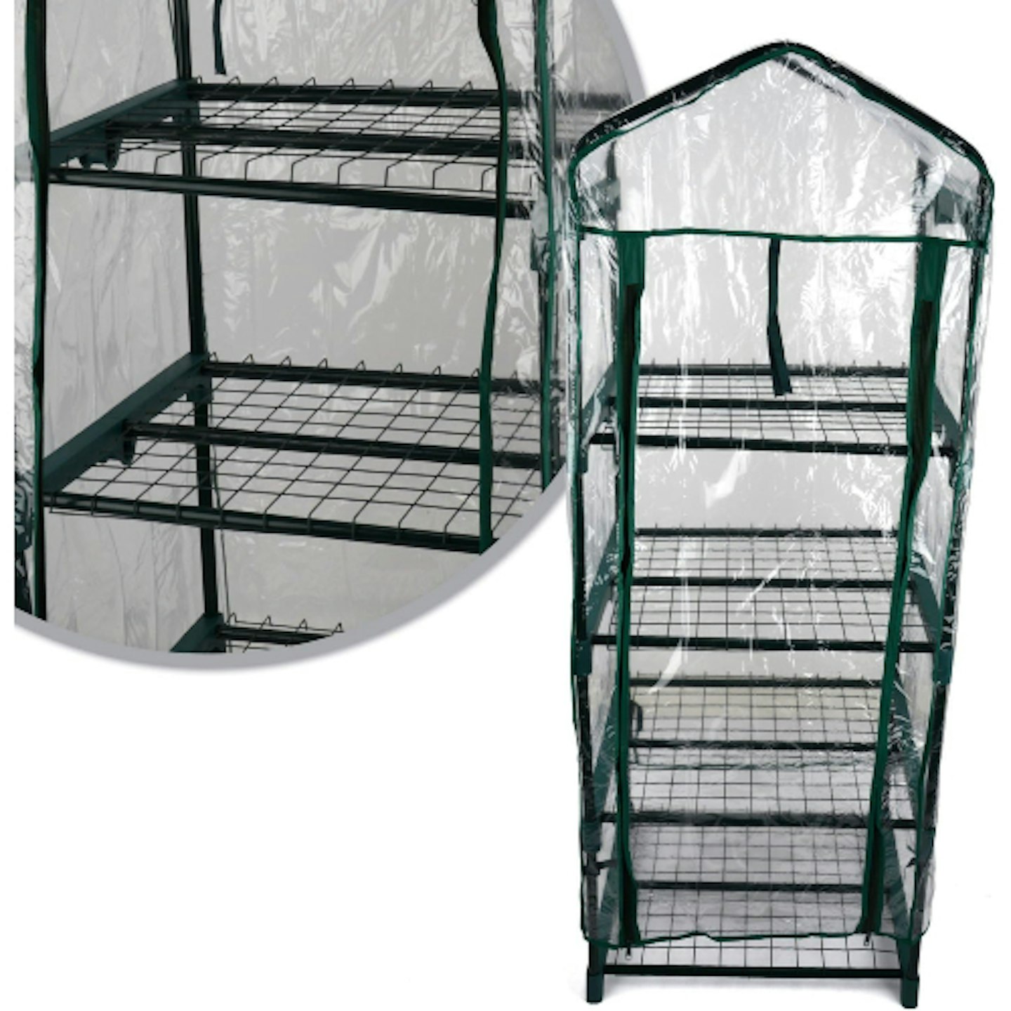 Kingfisher plastic greenhouse 