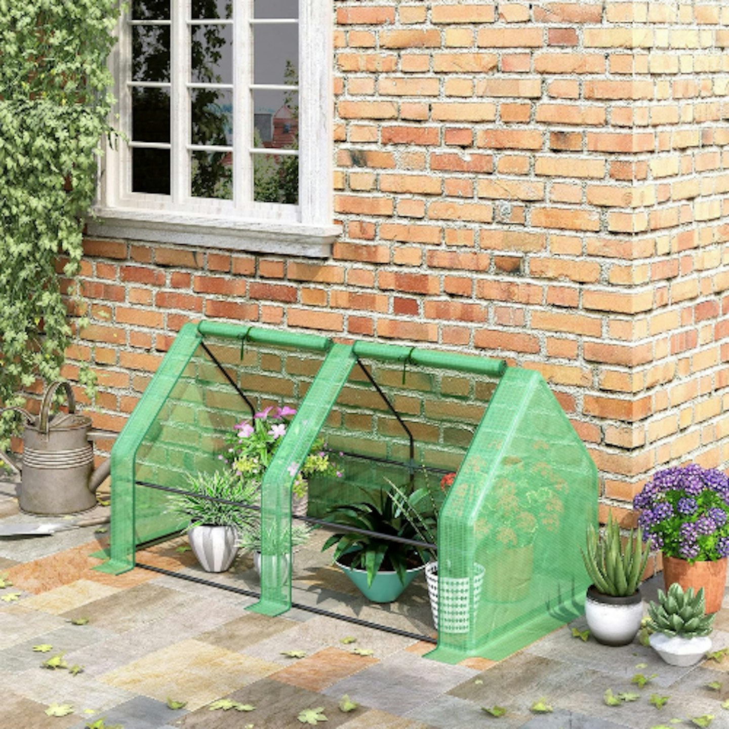 Outsunny plastic greenhouse 