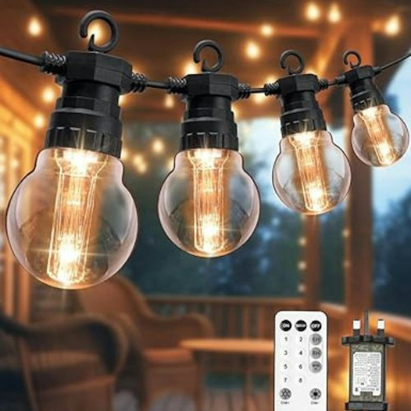 LITOHOM Festoon Lights