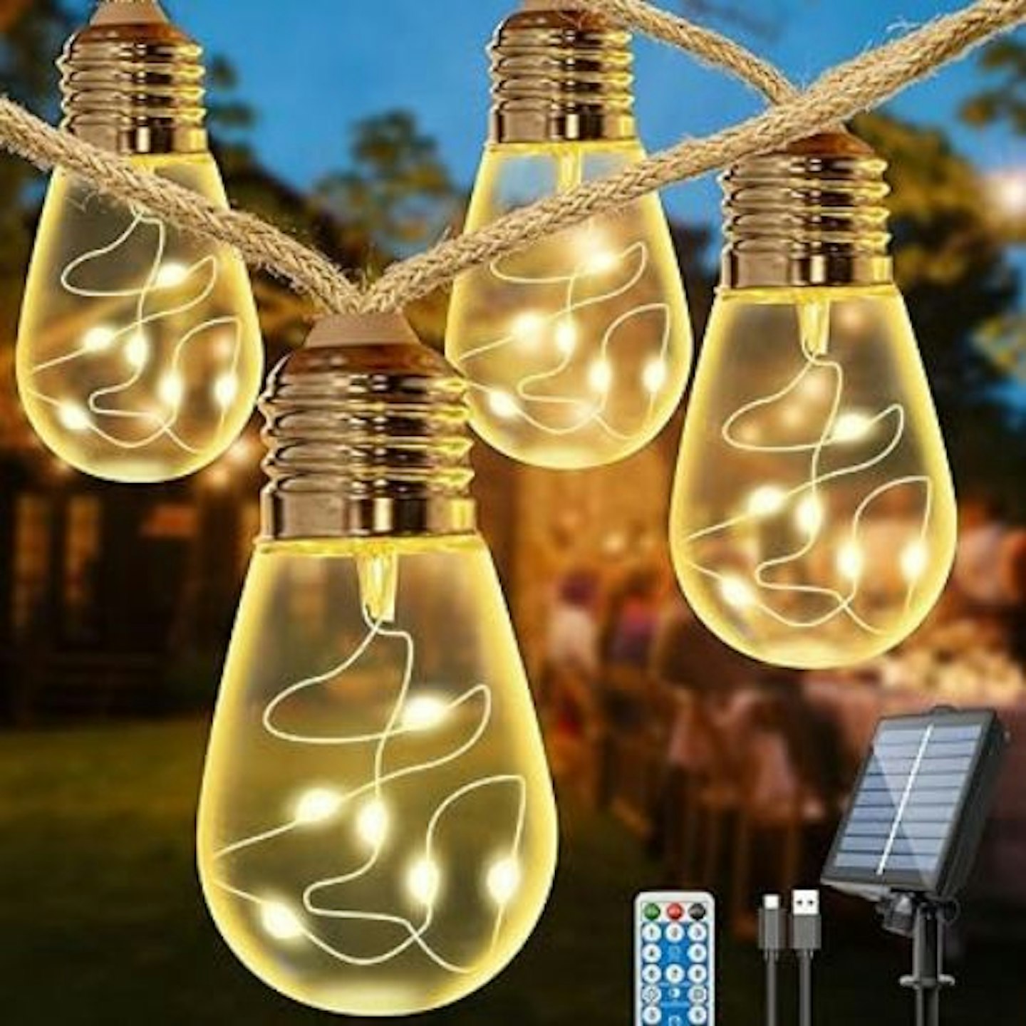 LITOHOM Solar Festoon Lights