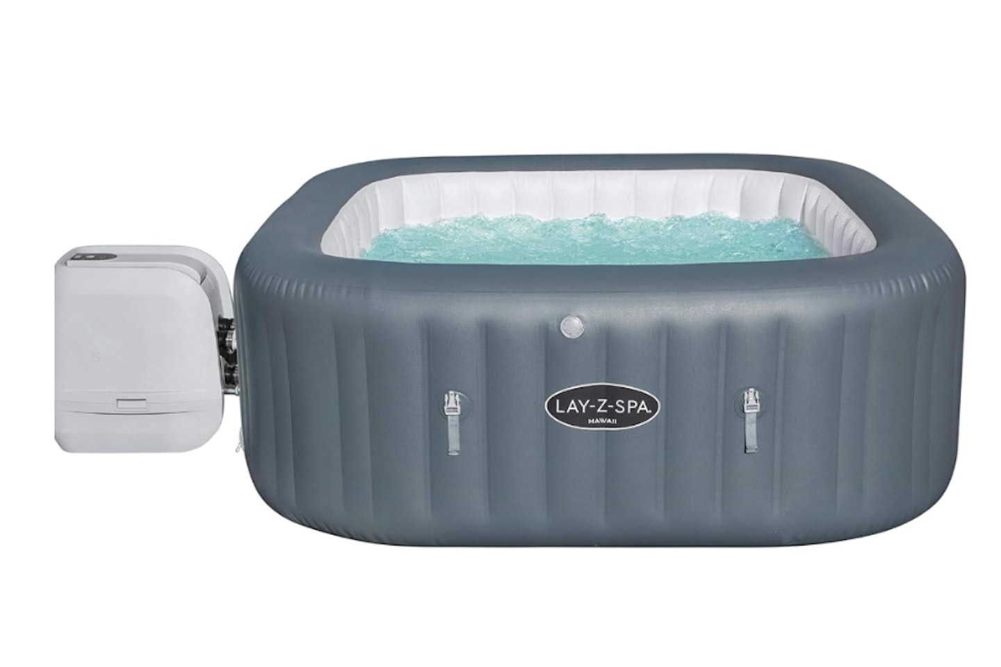 Lay-Z-Spa Hawaii Hot Tub, 8 HydroJet Pro Massage System Inflatable Spa