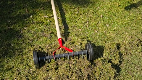 Spiky Rake Boost your lawn's health with the best lawn aerator 2024
