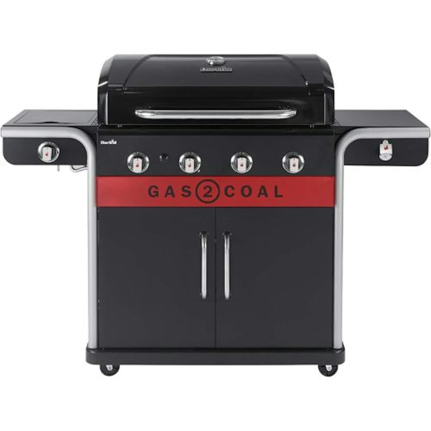 Char-Broil Gas2Coal 2.0 Hybrid Grill, 4 Burner