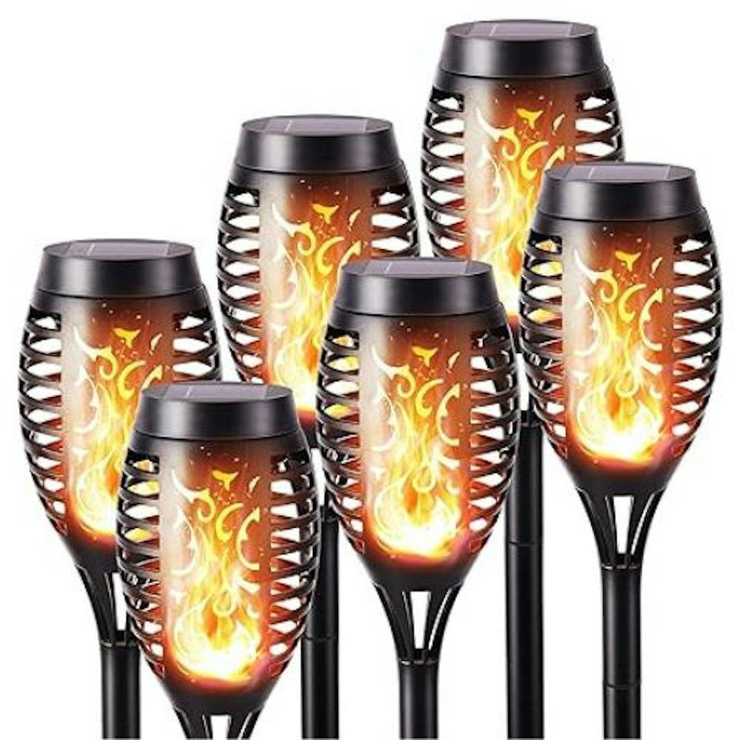 Geemoo Solar Flickering Dancing Flame Lights