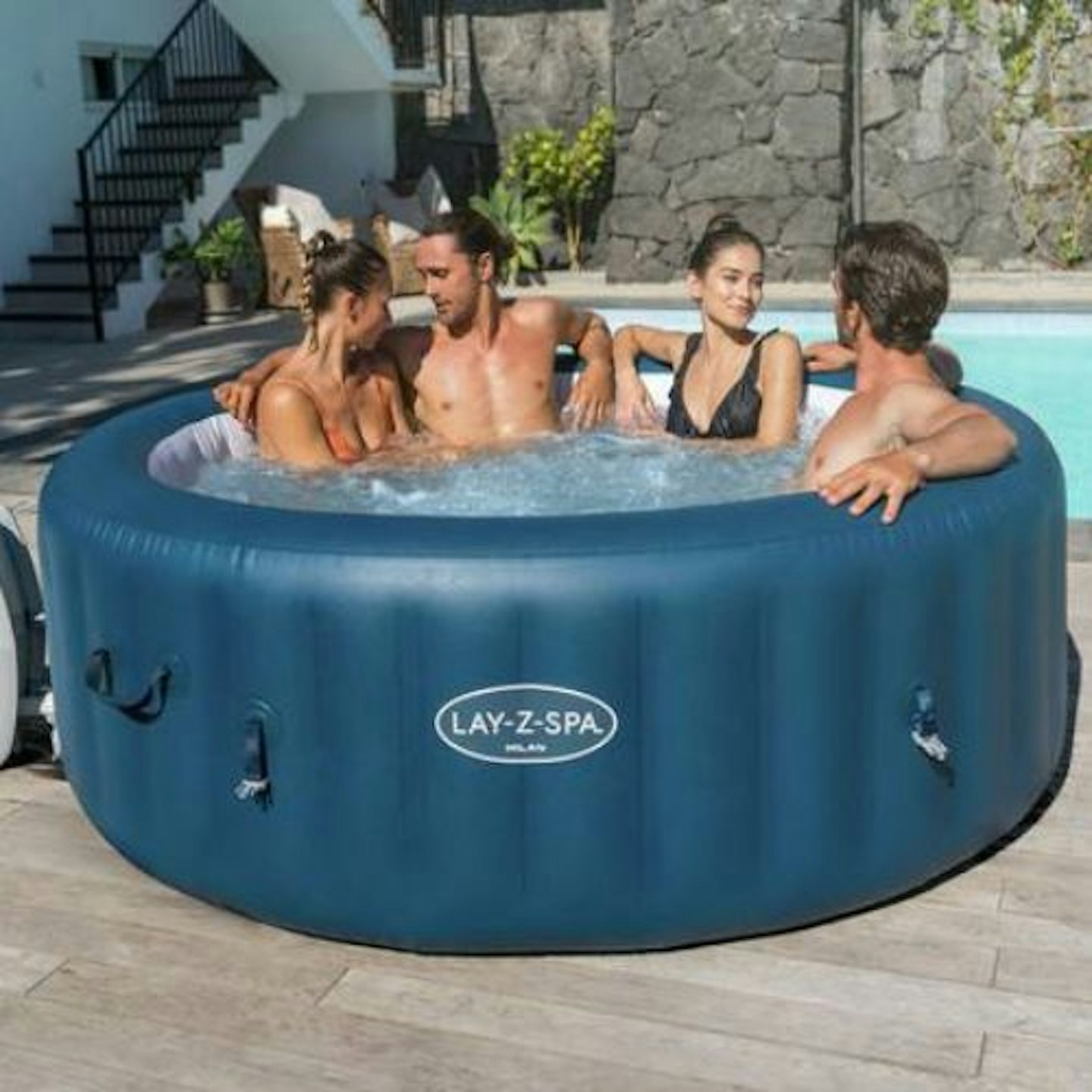 Lay-Z-Spa Milan 6 Person Smart Hot Tub