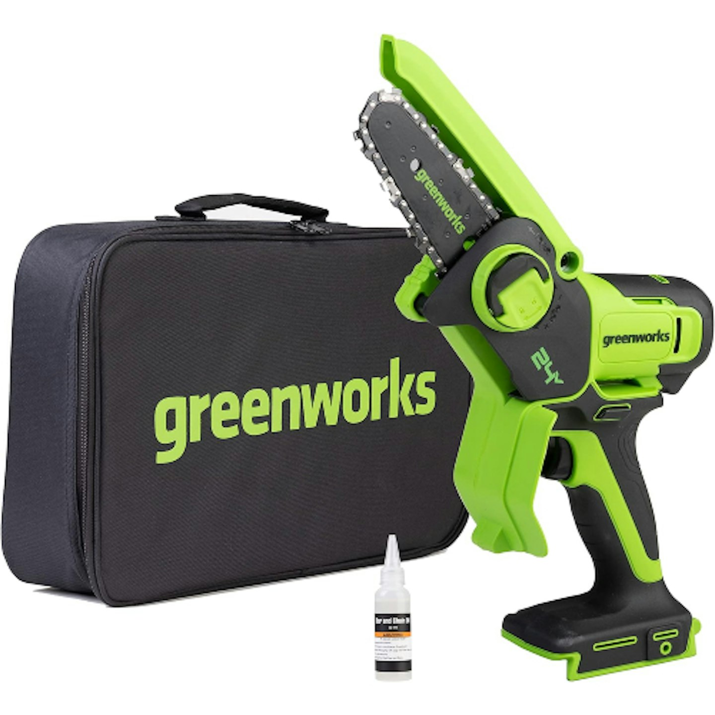 Greenworks mini chainsaw