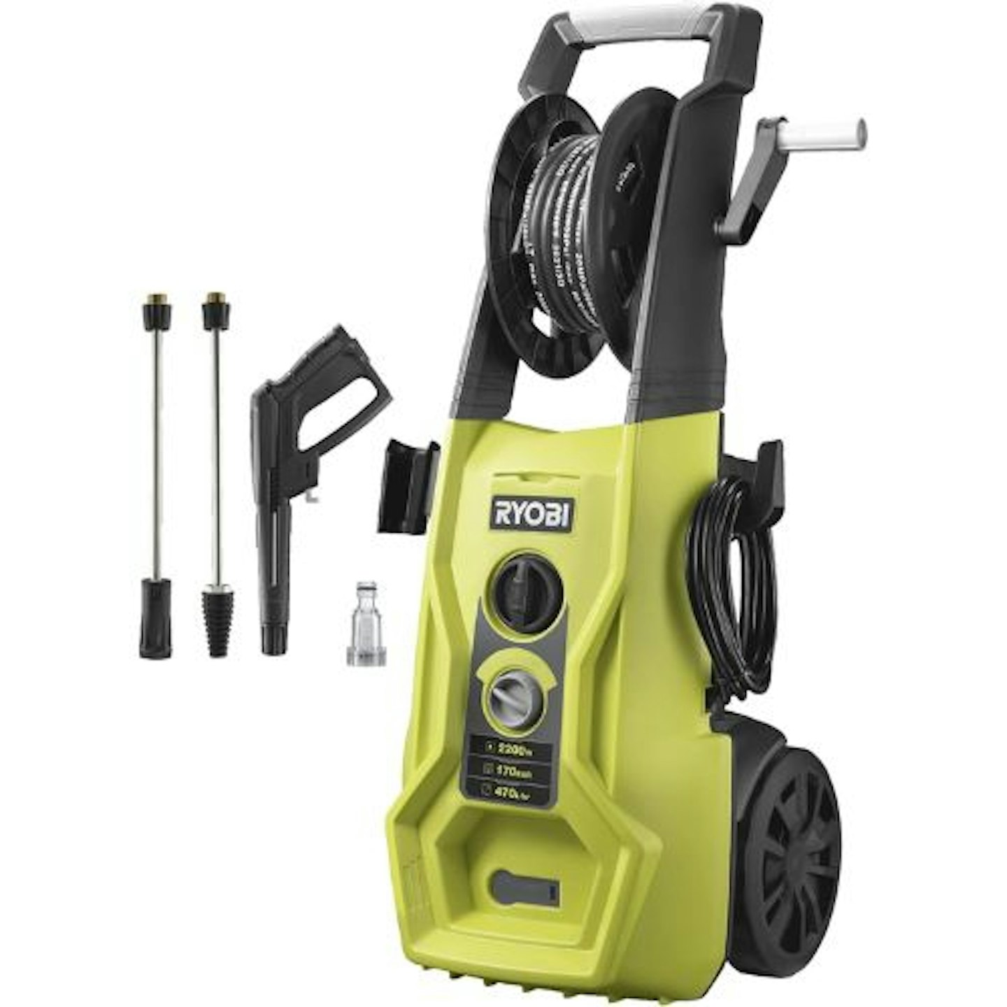 Ryobi RY170PWA 2500W Brushless Induction 170bar Pressure Washer