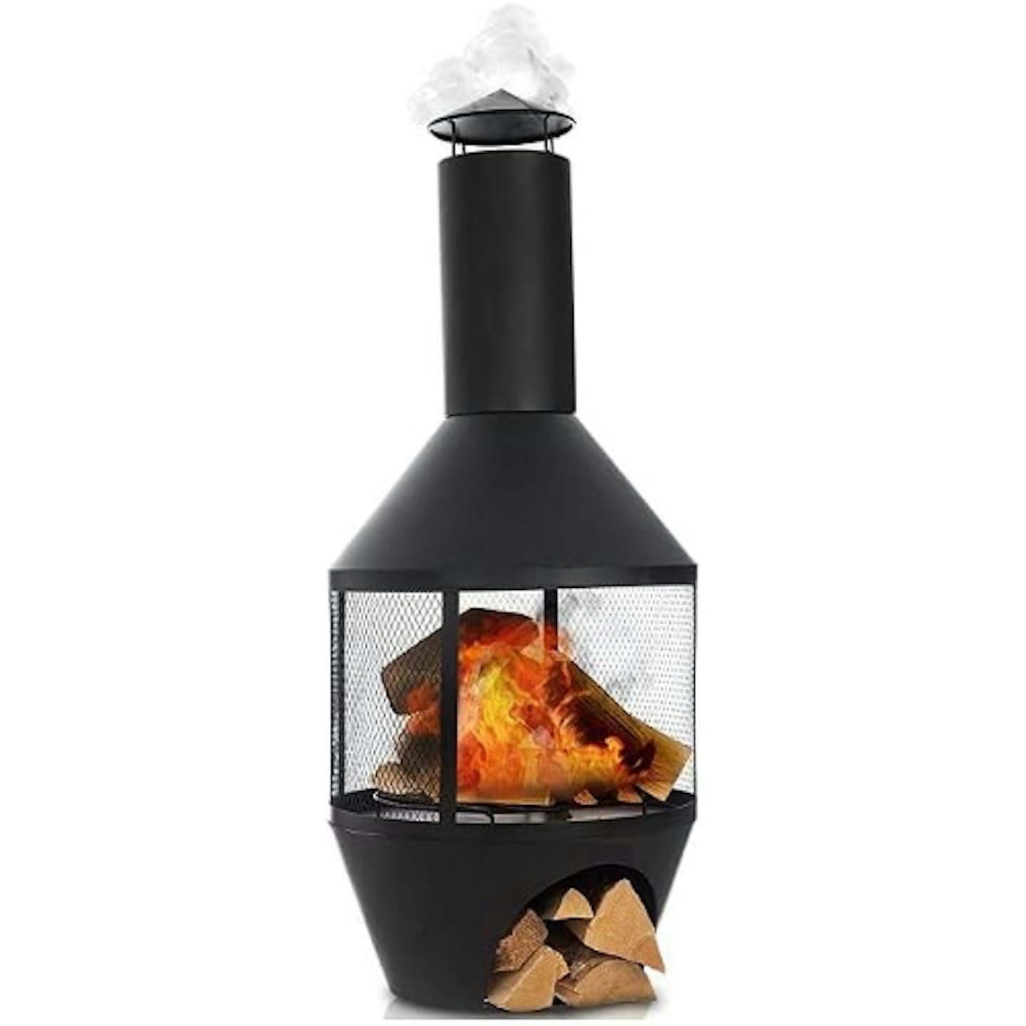 Log Barn 360 chiminea 