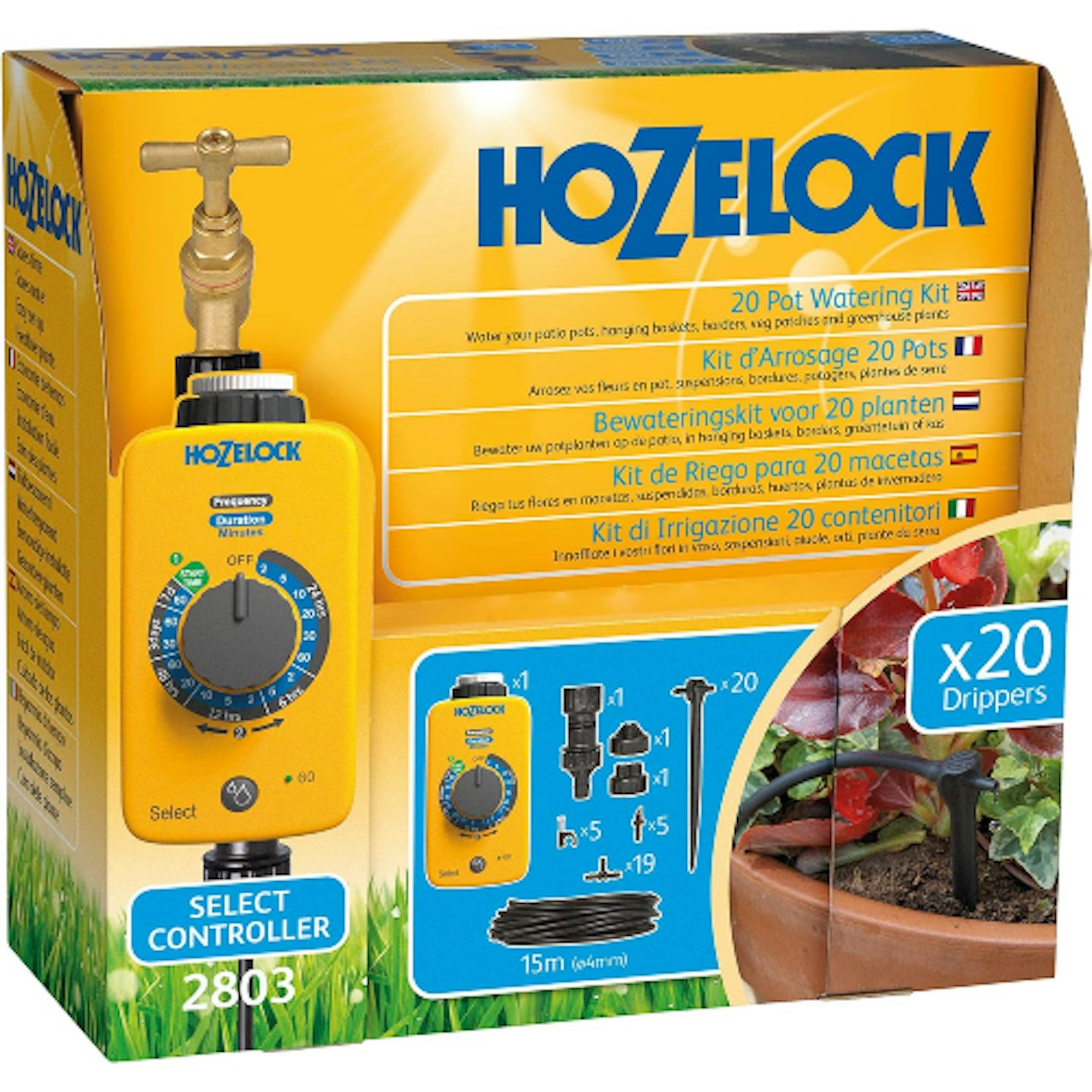 Hozelock drip irrigation system 